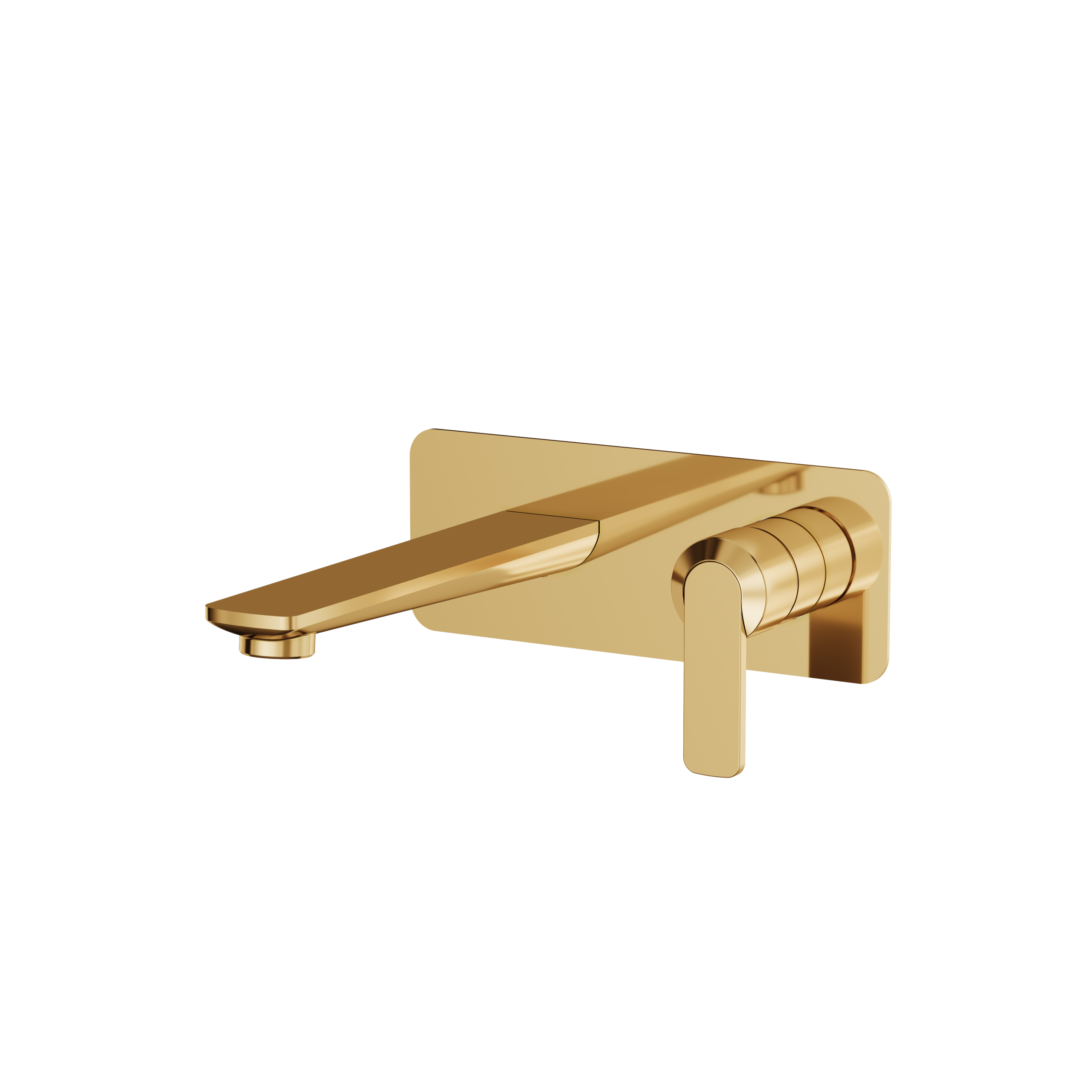 Aquabrass Wall Mount Lavatory Faucet-Trim Only by Aquabrass