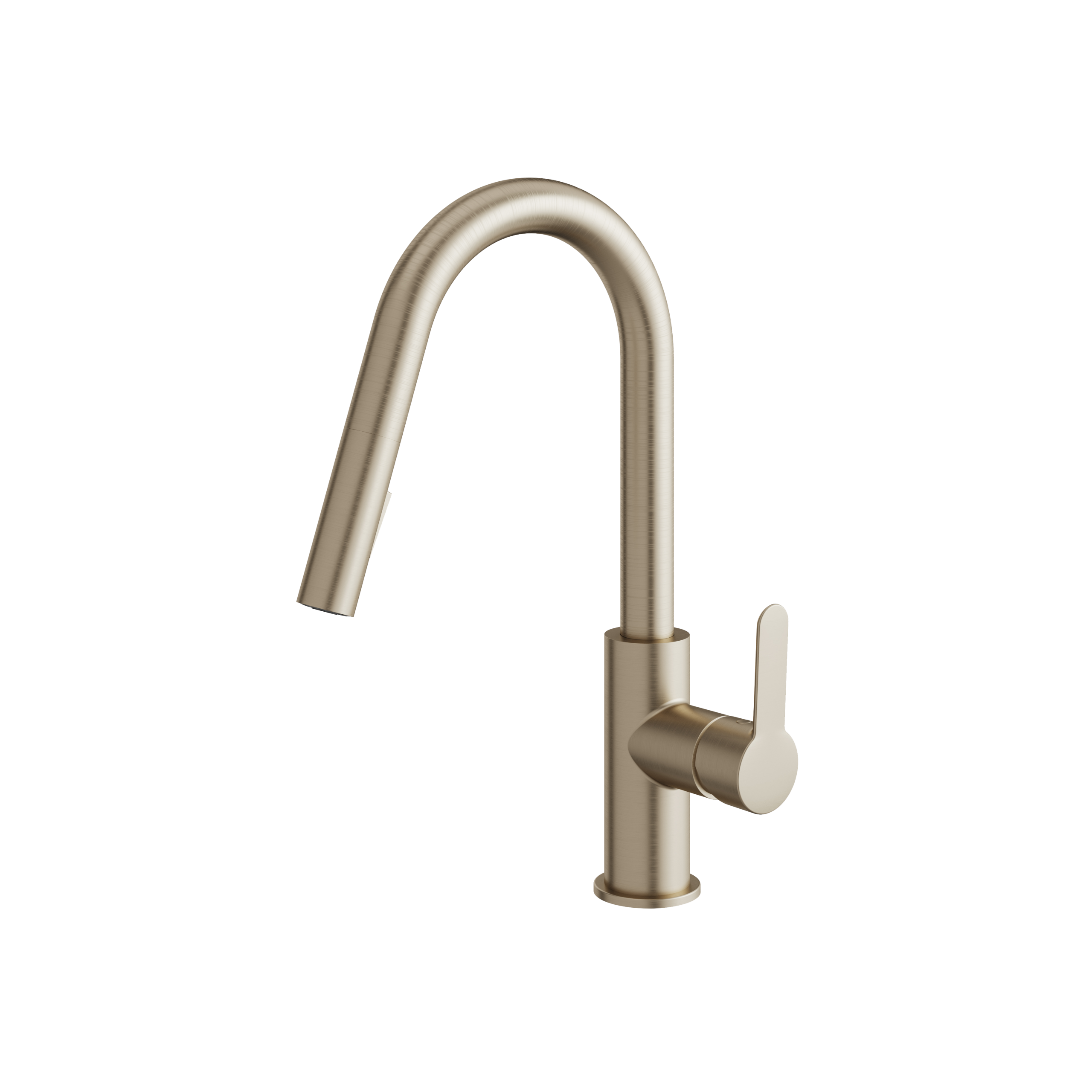 Aquabrass Barley Pull Down 2 Stream Kitchen Faucet by Aquabrass