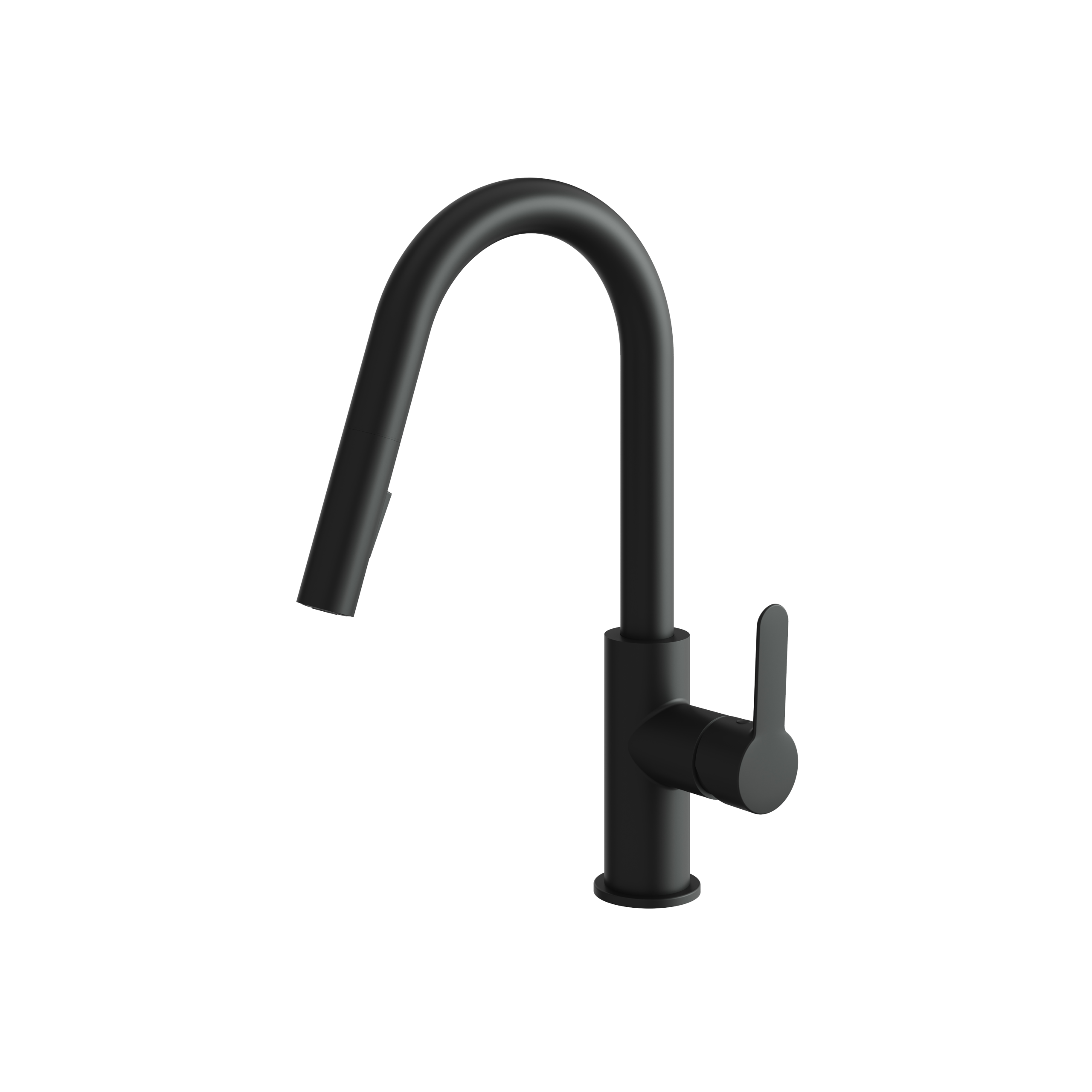 Aquabrass Barley Pull Down 2 Stream Kitchen Faucet