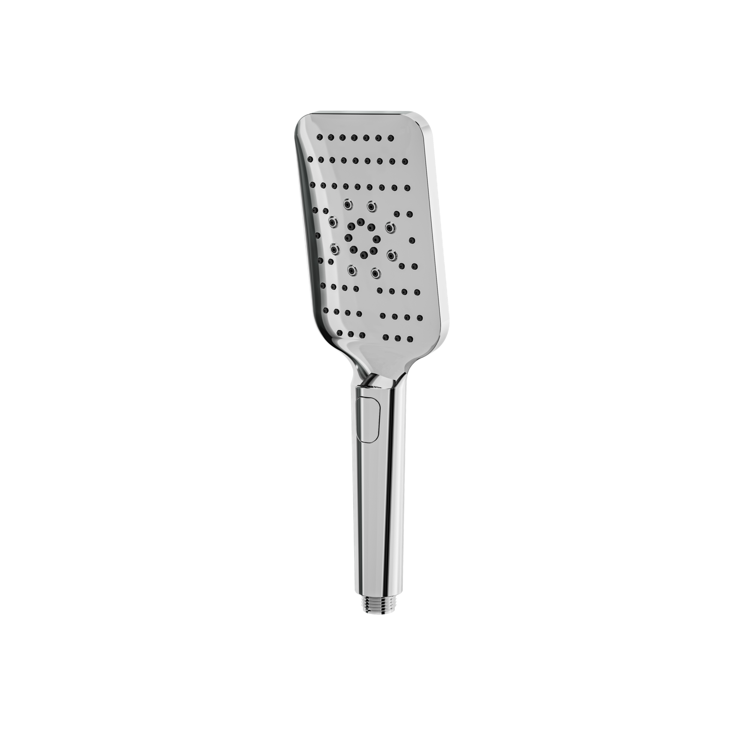 polished chrome hand shower