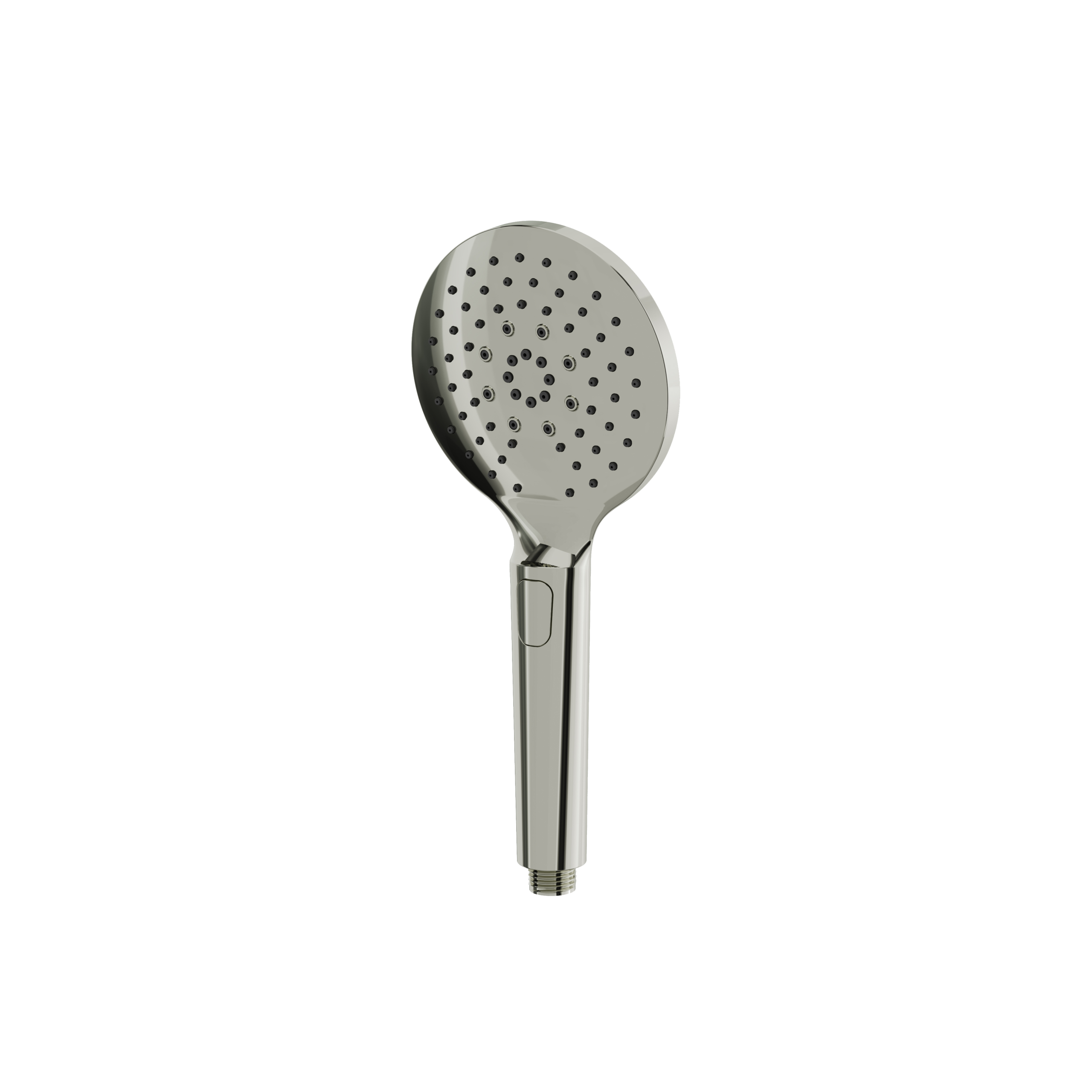 Aquabrass Round Handshower with Push Button - 3 Function by Aquabrass