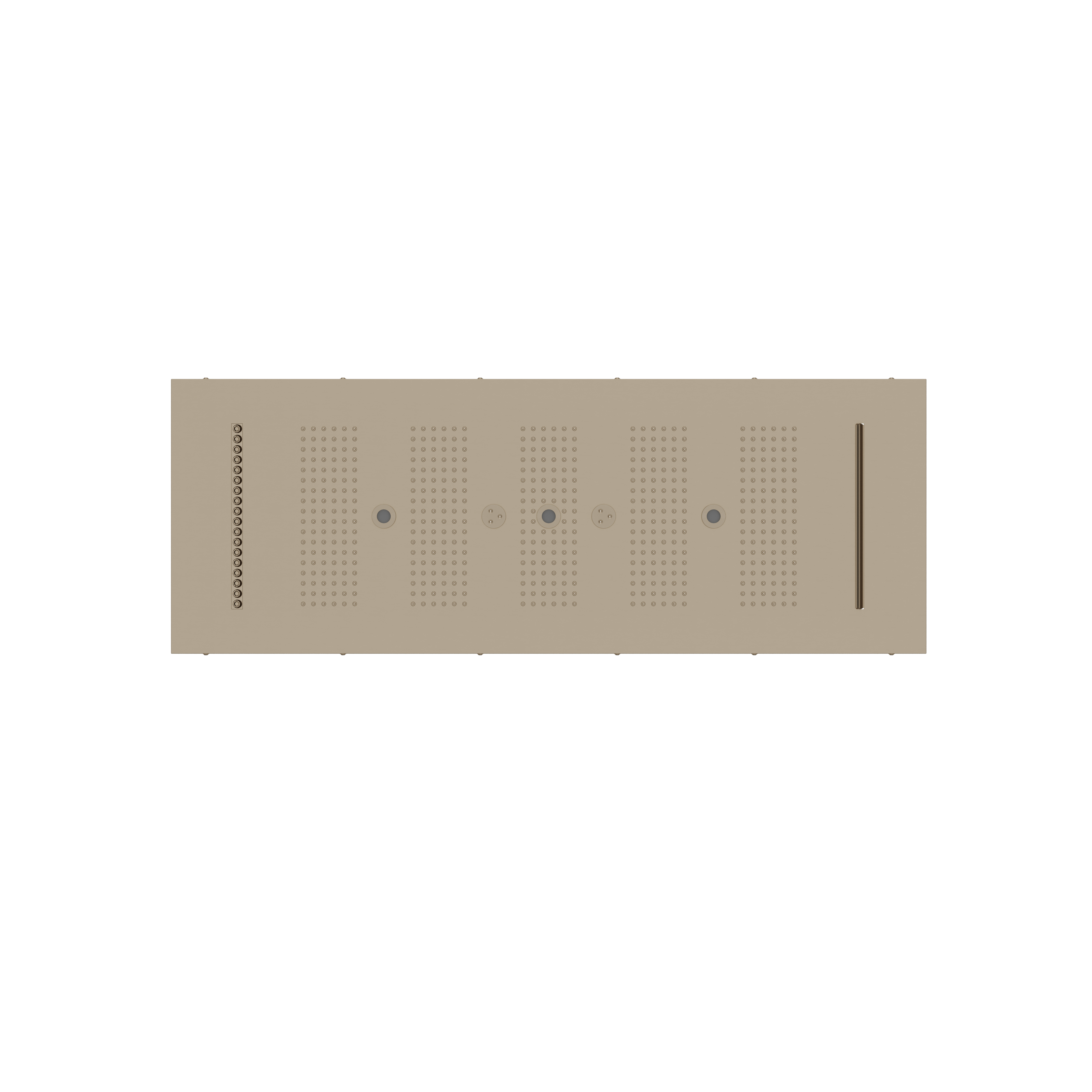 Aquabrass Cura Spa 43 X 16 Recessed Rain Head by Aquabrass