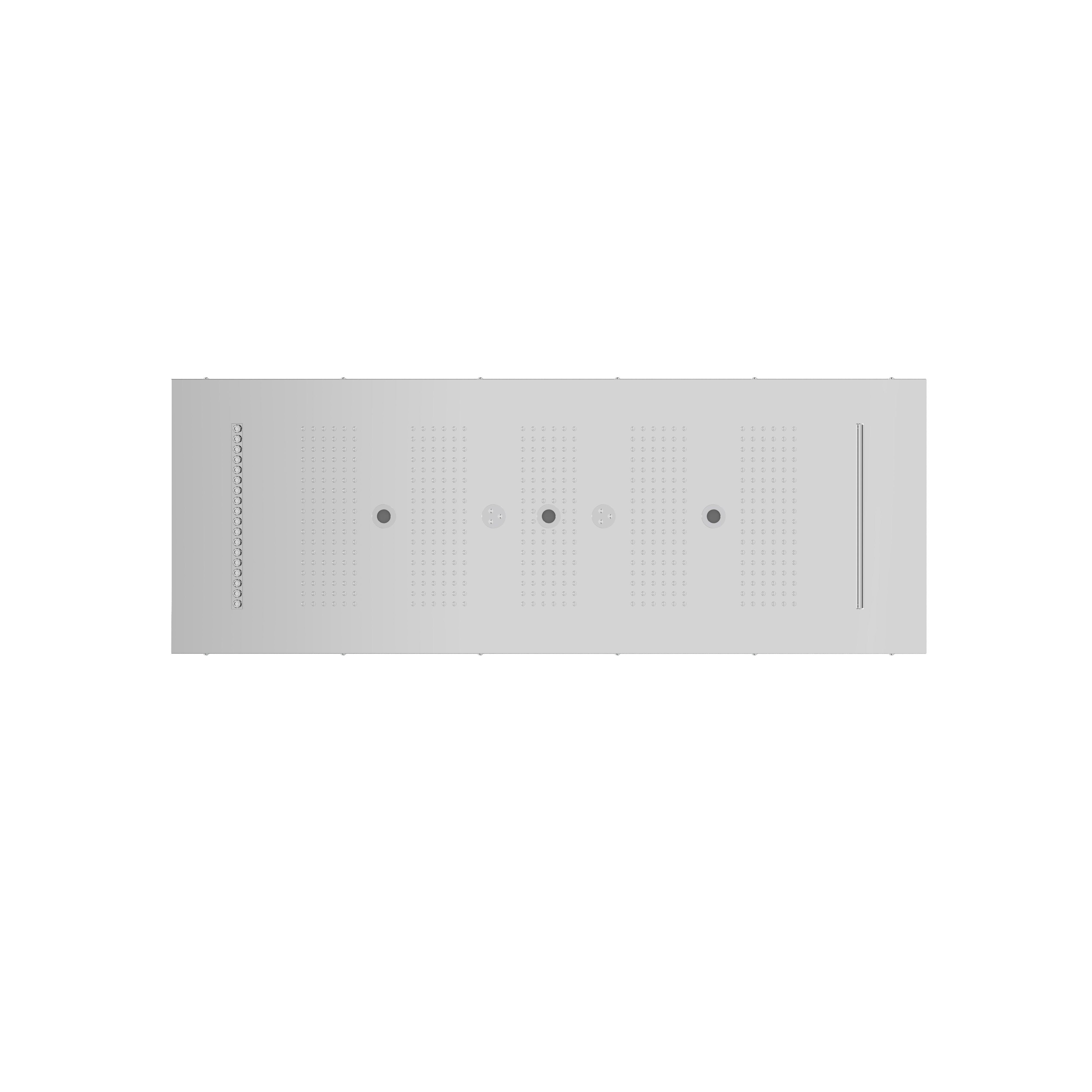 Aquabrass Cura Spa 43 X 16 Recessed Rain Head by Aquabrass