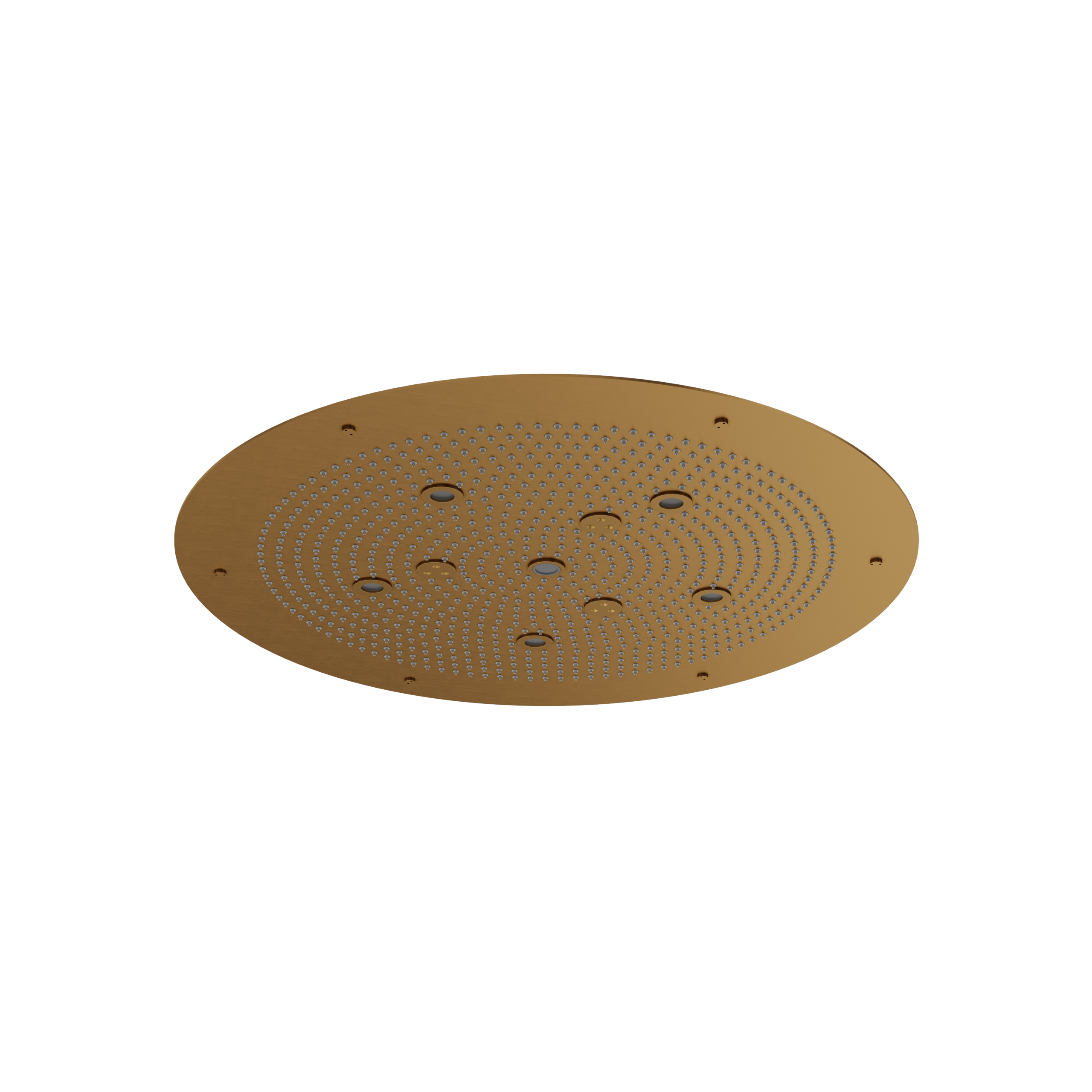 Aquabrass Cura Spa 25" Round Recessed Rain Head by Aquabrass