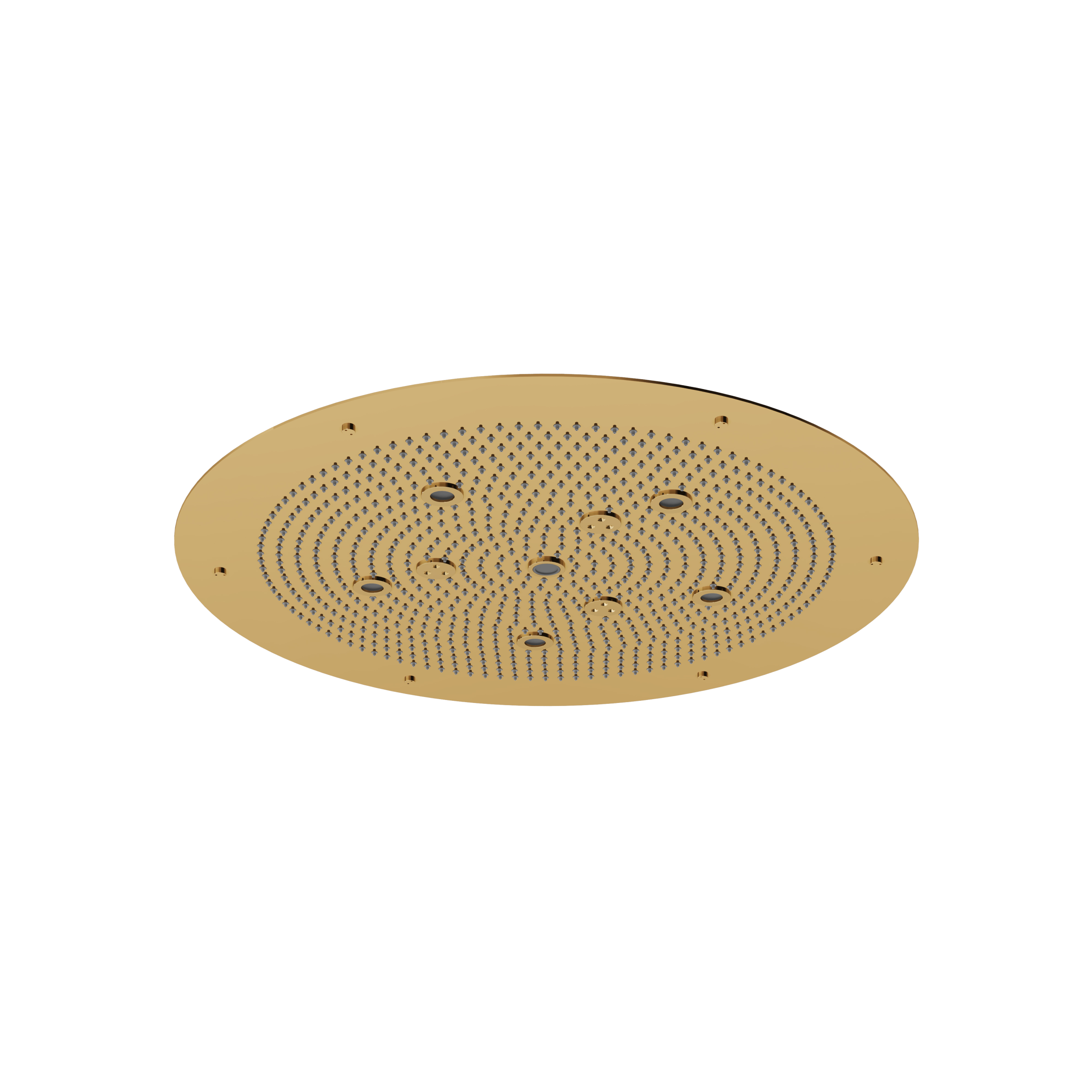 Aquabrass Cura Spa 25" Round Recessed Rain Head by Aquabrass