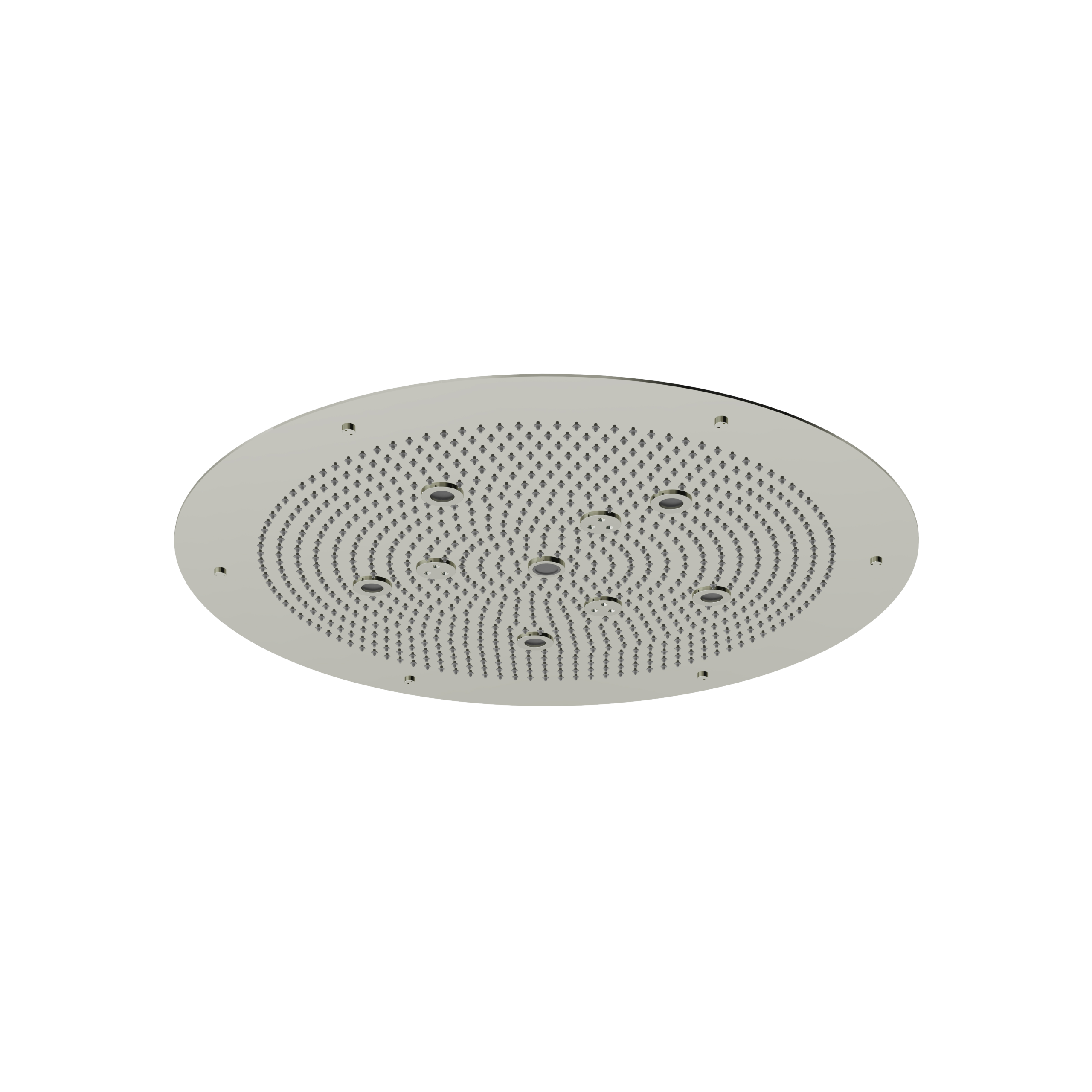 Aquabrass Cura Spa 25" Round Recessed Rain Head