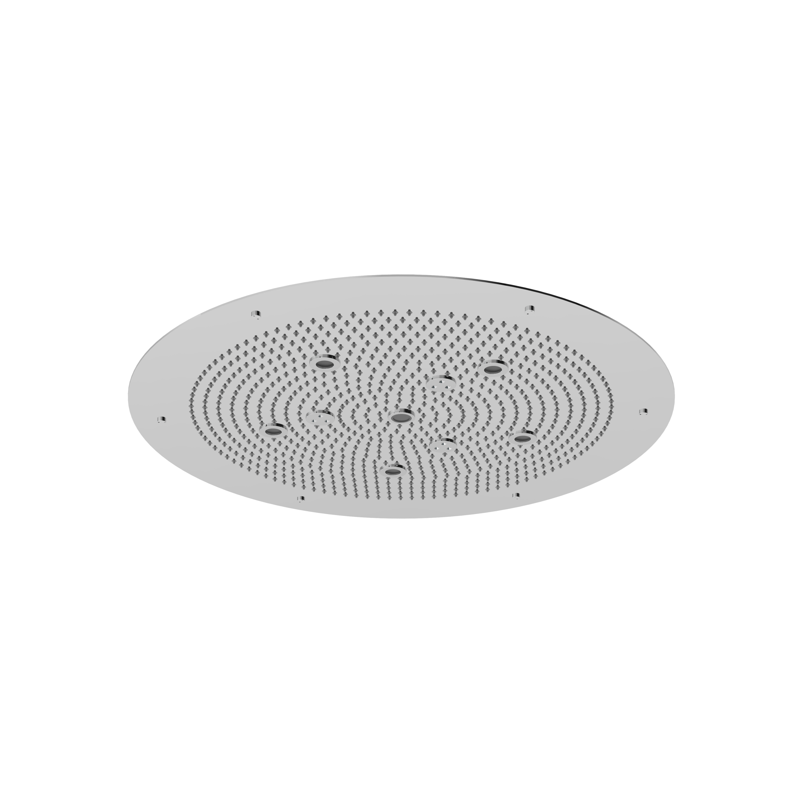 Aquabrass Cura Spa 25" Round Recessed Rain Head by Aquabrass