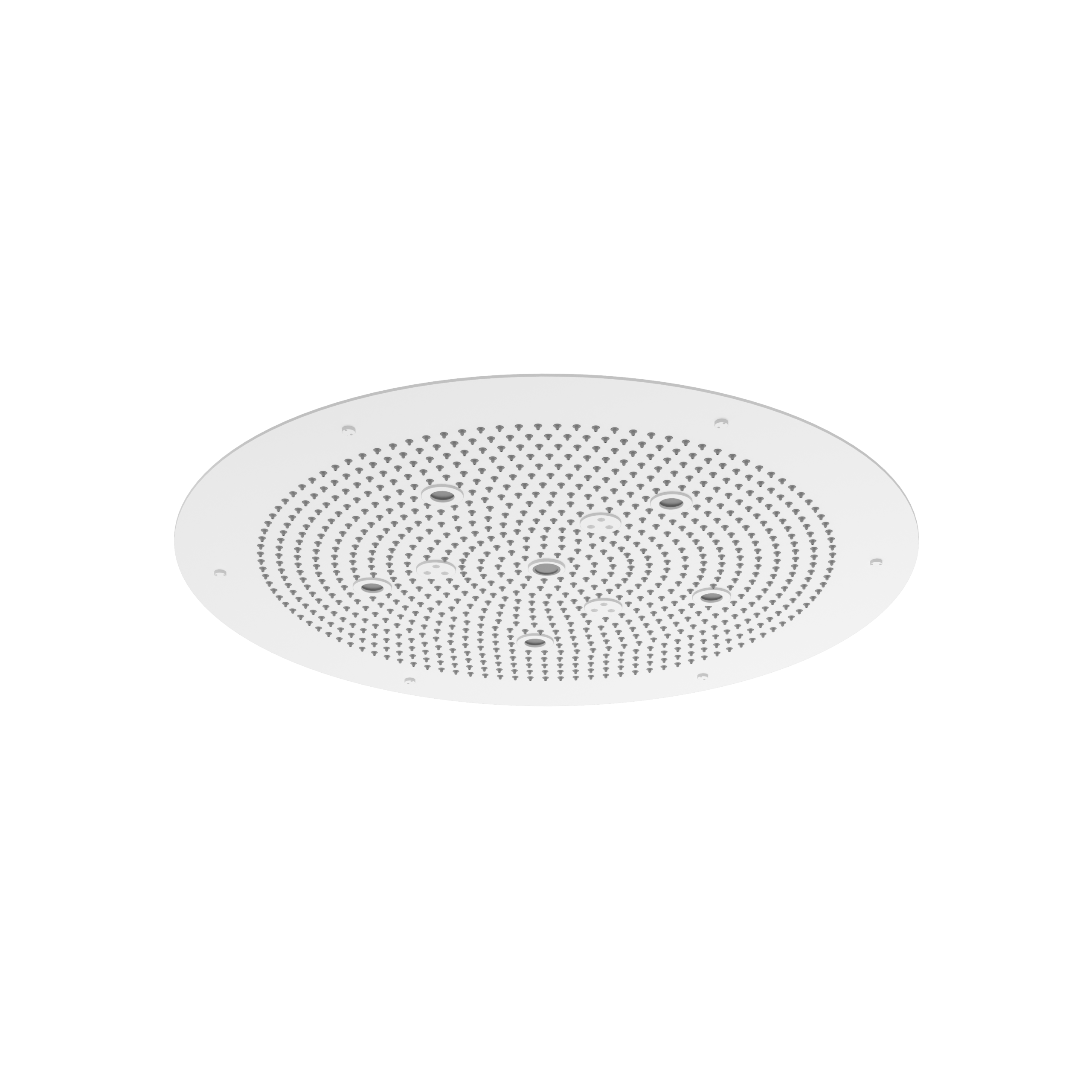 Aquabrass Cura Spa 25" Round Recessed Rain Head
