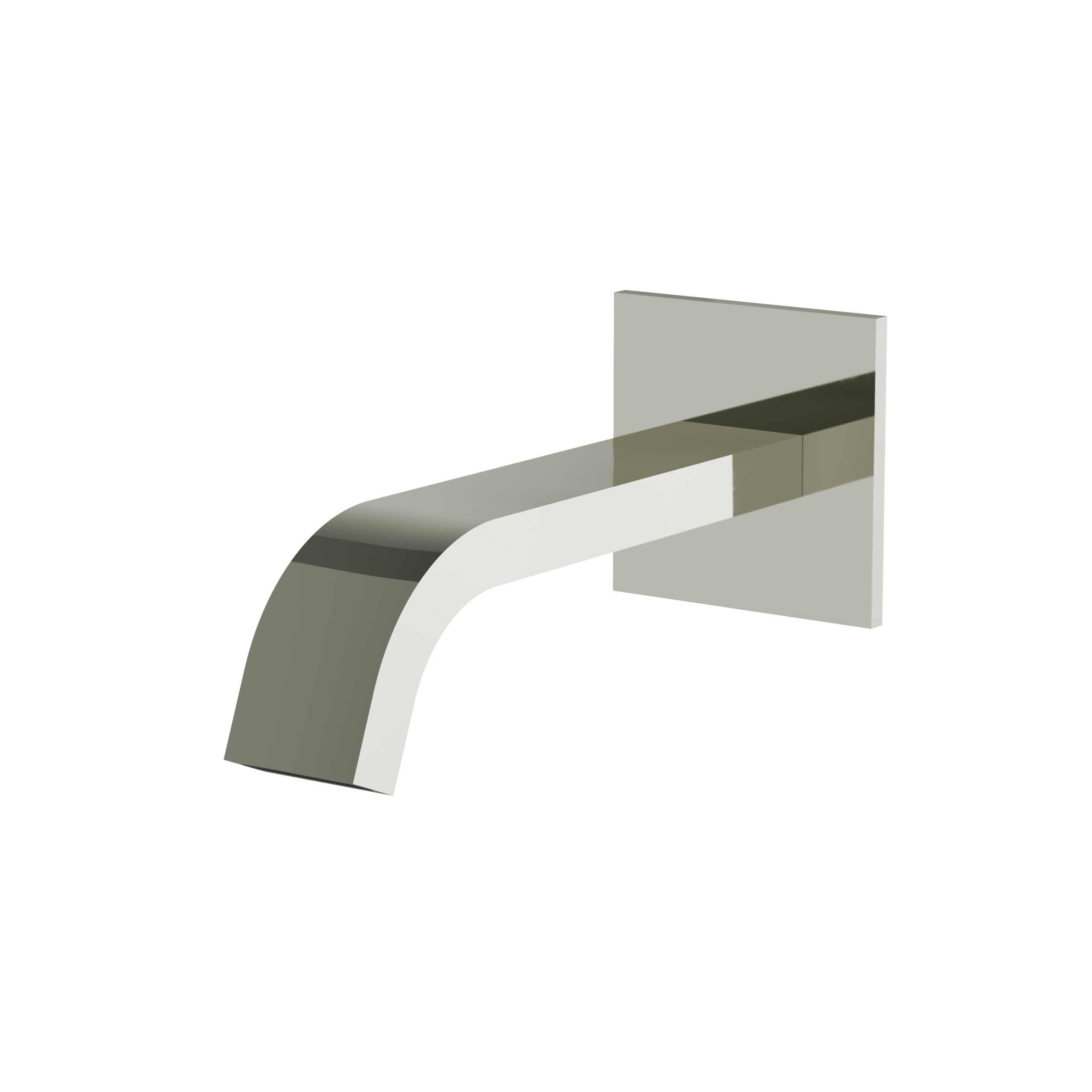 Aquabrass Tosca Wall Tub Spout by Aquabrass