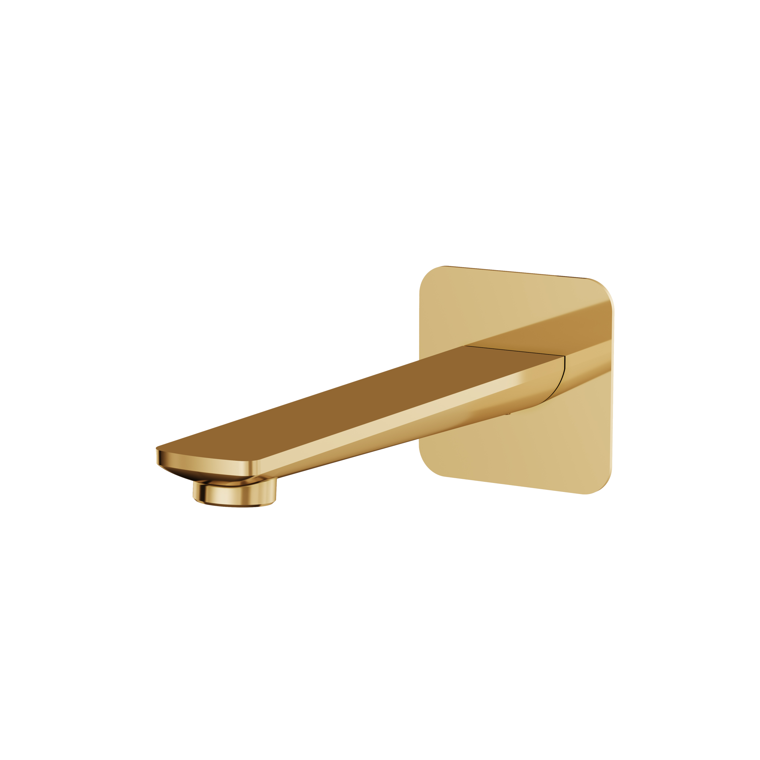 Aquabrass Tub Spout Without Diverter by Aquabrass