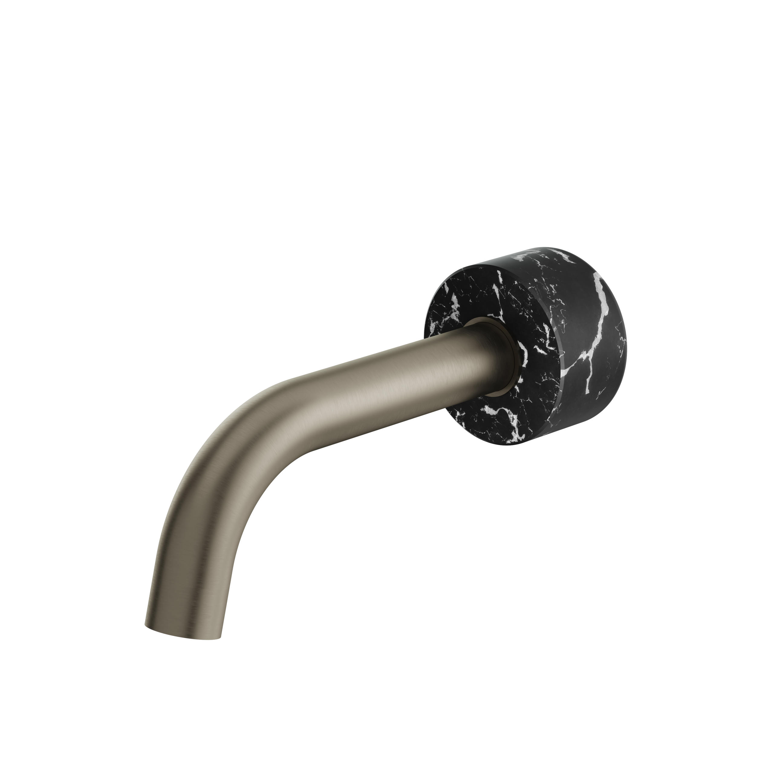 Aquabrass Marmo Wall Tub Spout - Marquina by Aquabrass