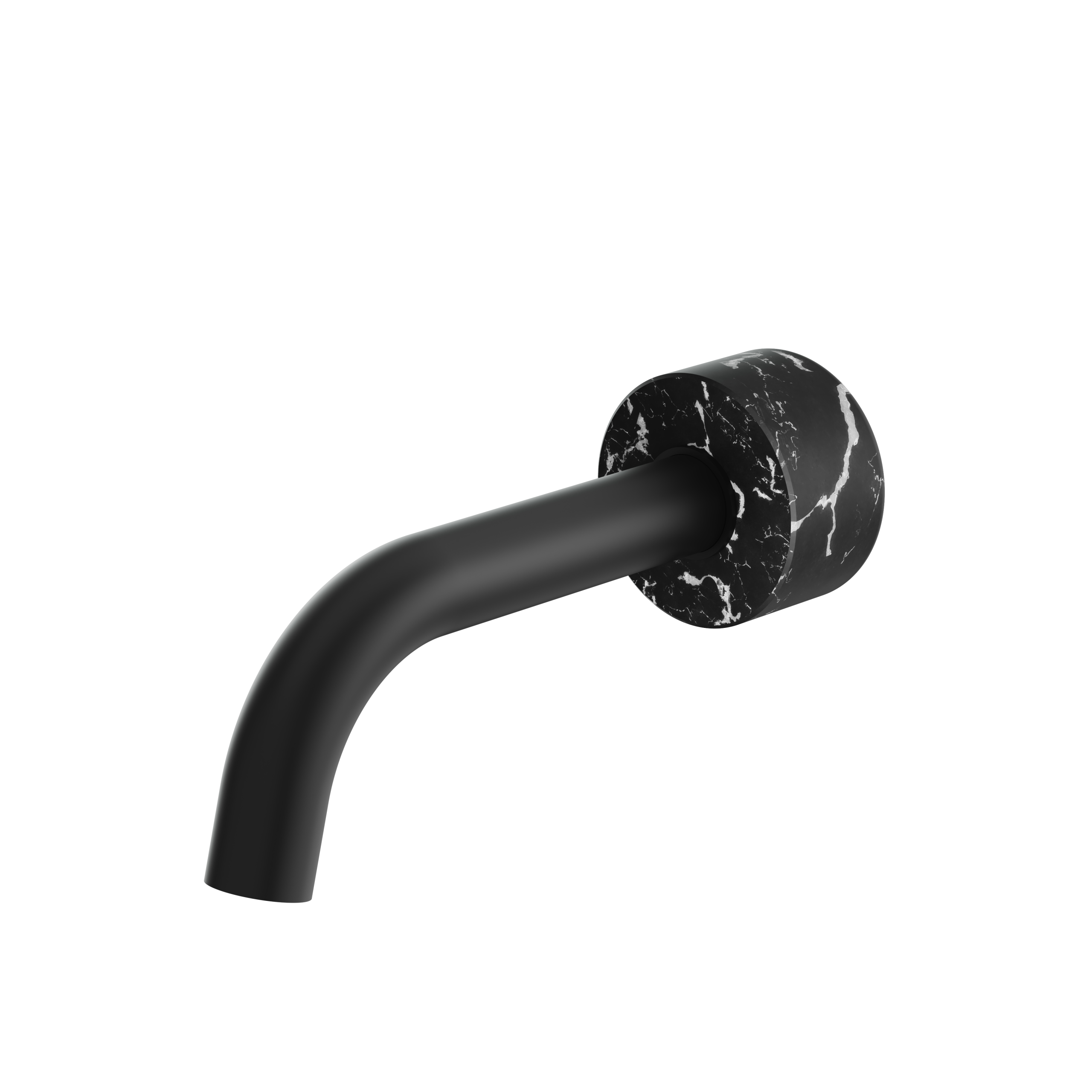 Aquabrass Marmo Wall Tub Spout - Marquina by Aquabrass