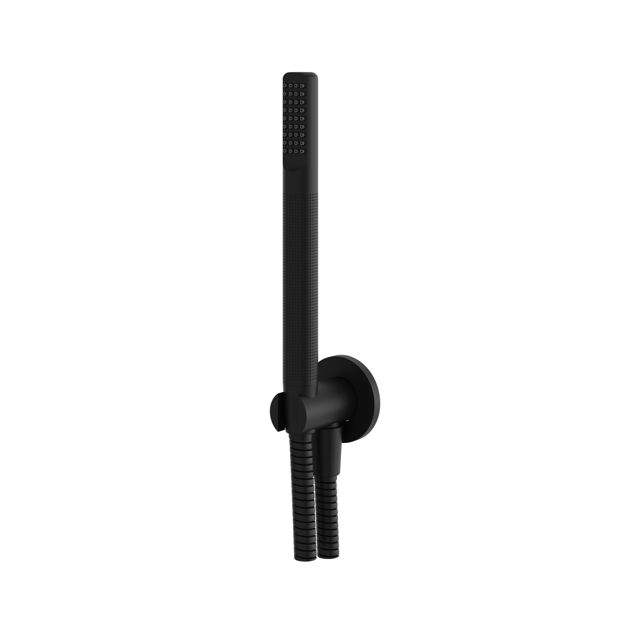 Aquabrass Round Handshower Set with Tubular Shower by Aquabrass