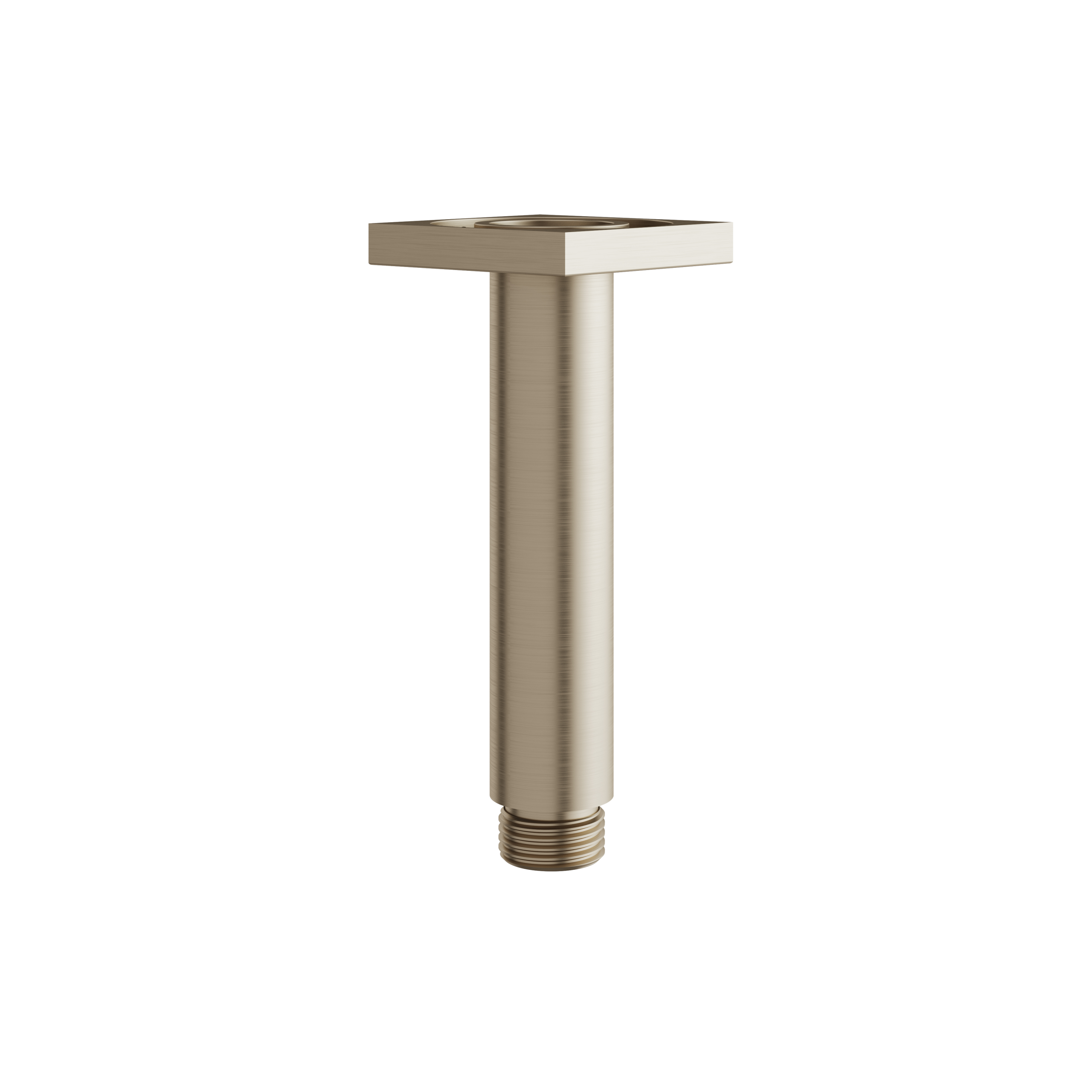Aquabrass 4" Round Ceiling Drop and Square Flange by Aquabrass