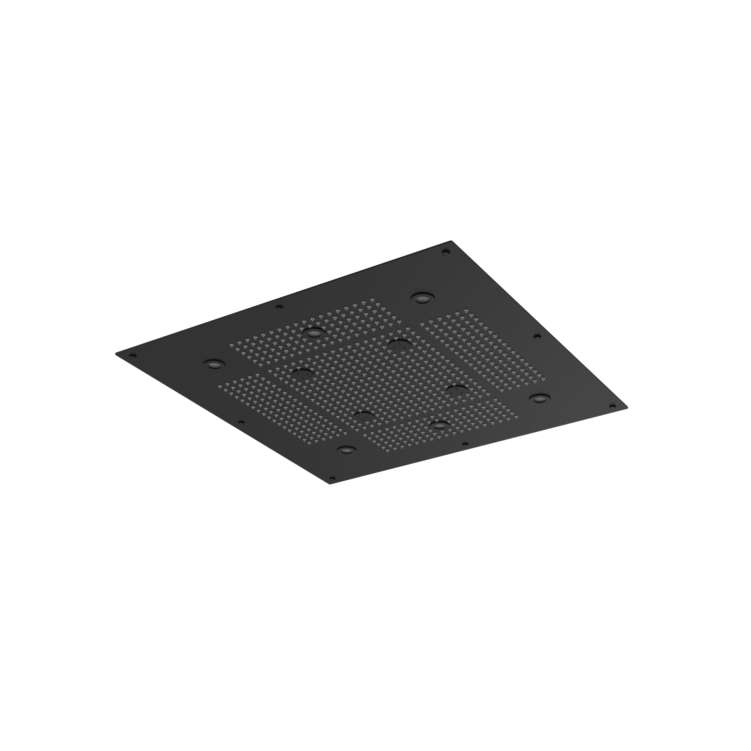 Aquabrass Cura Spa 24 X 24 Recessed Rain Head by Aquabrass