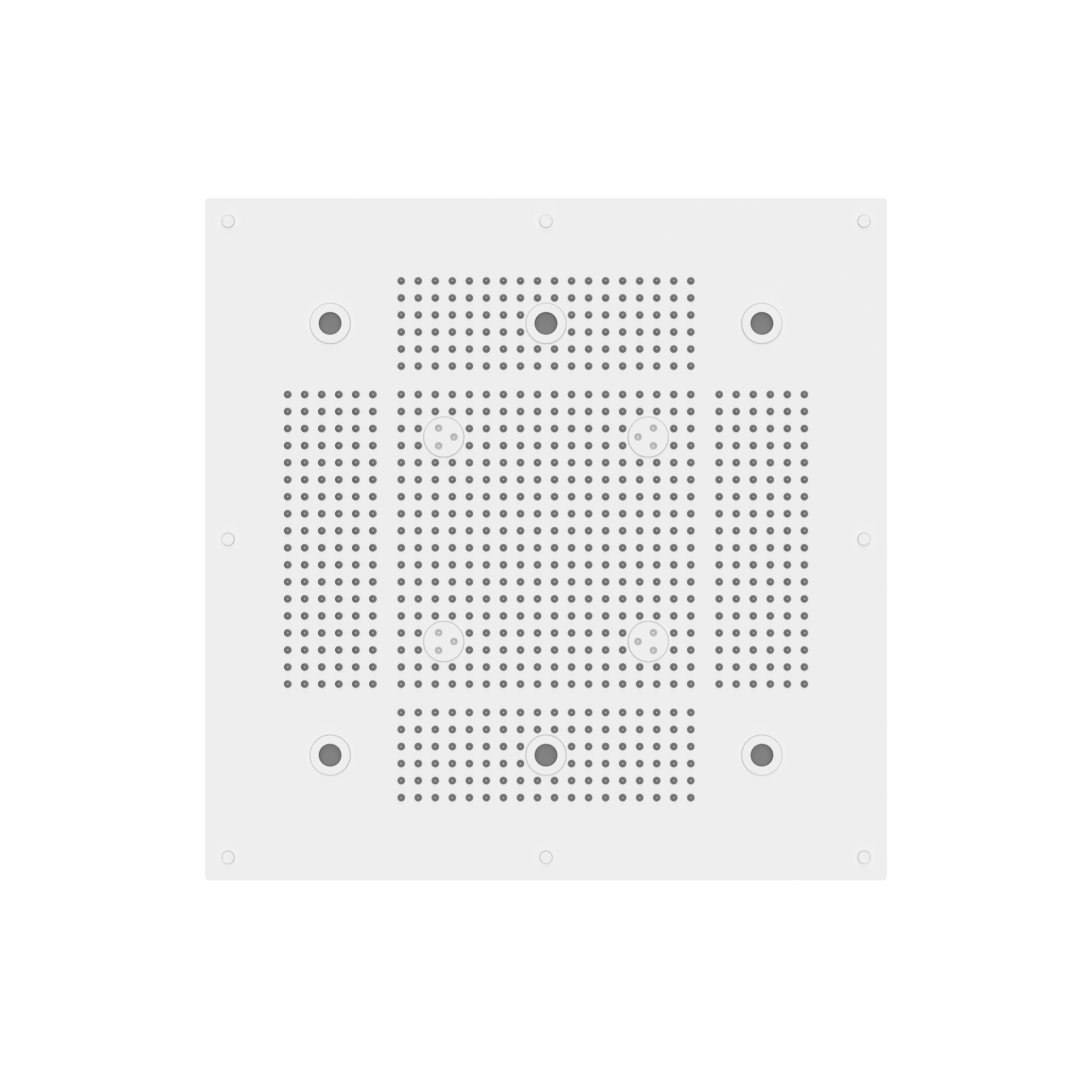Aquabrass Cura Spa 24 X 24 Recessed Rain Head by Aquabrass