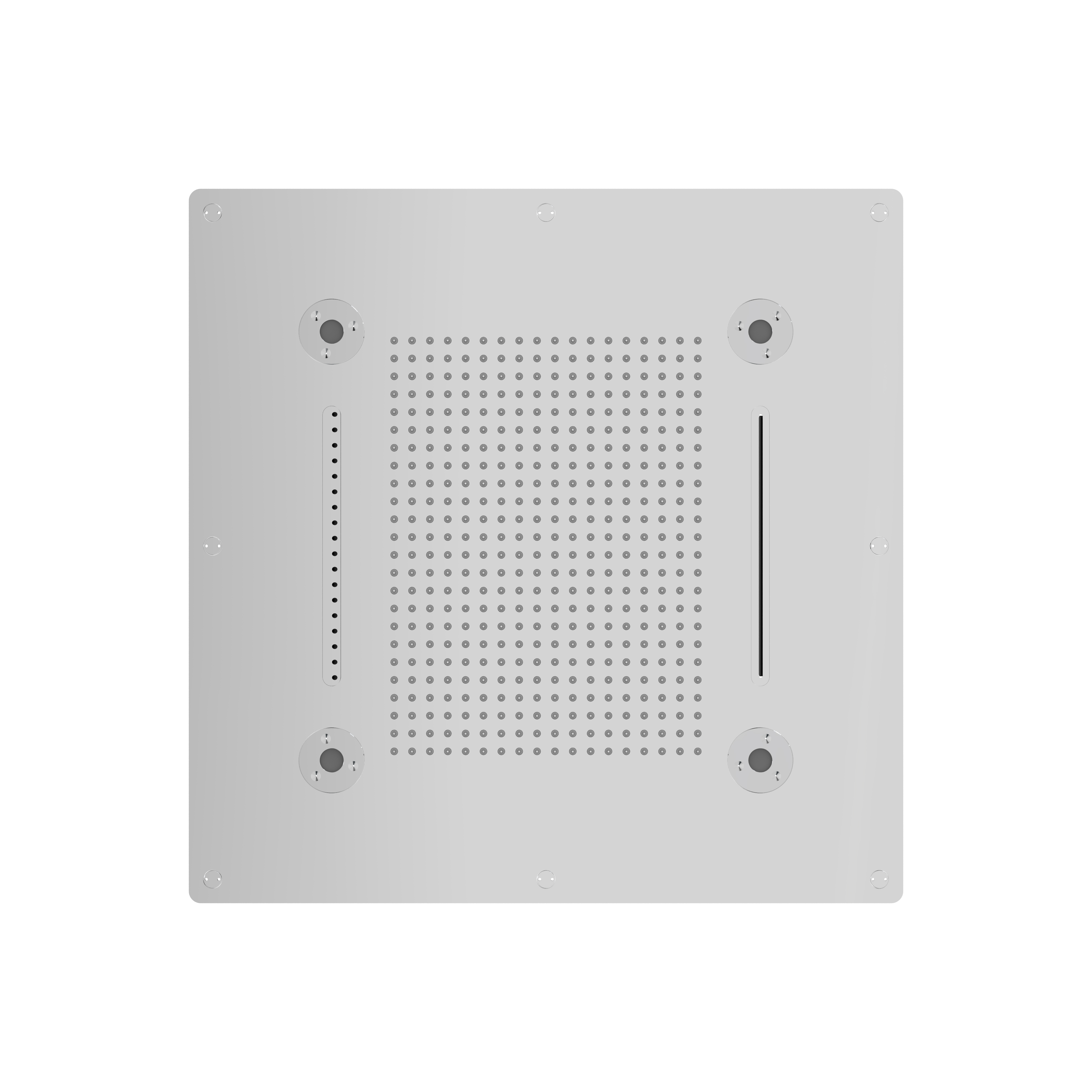 Aquabrass Cura Spa 24 X 24 Recessed Rain Head by Aquabrass