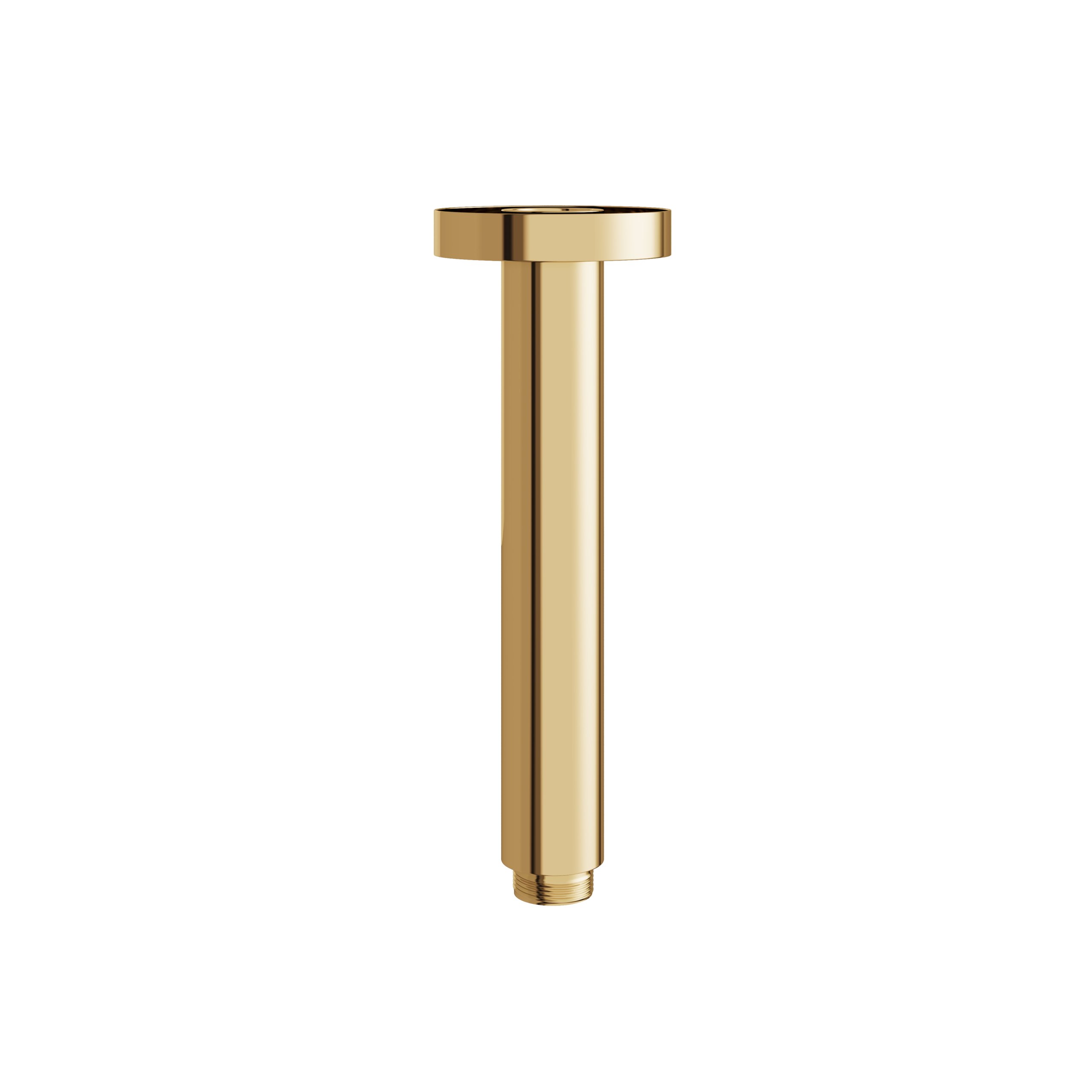 Aquabrass Round 6" Ceiling Arm with Flange by Aquabrass