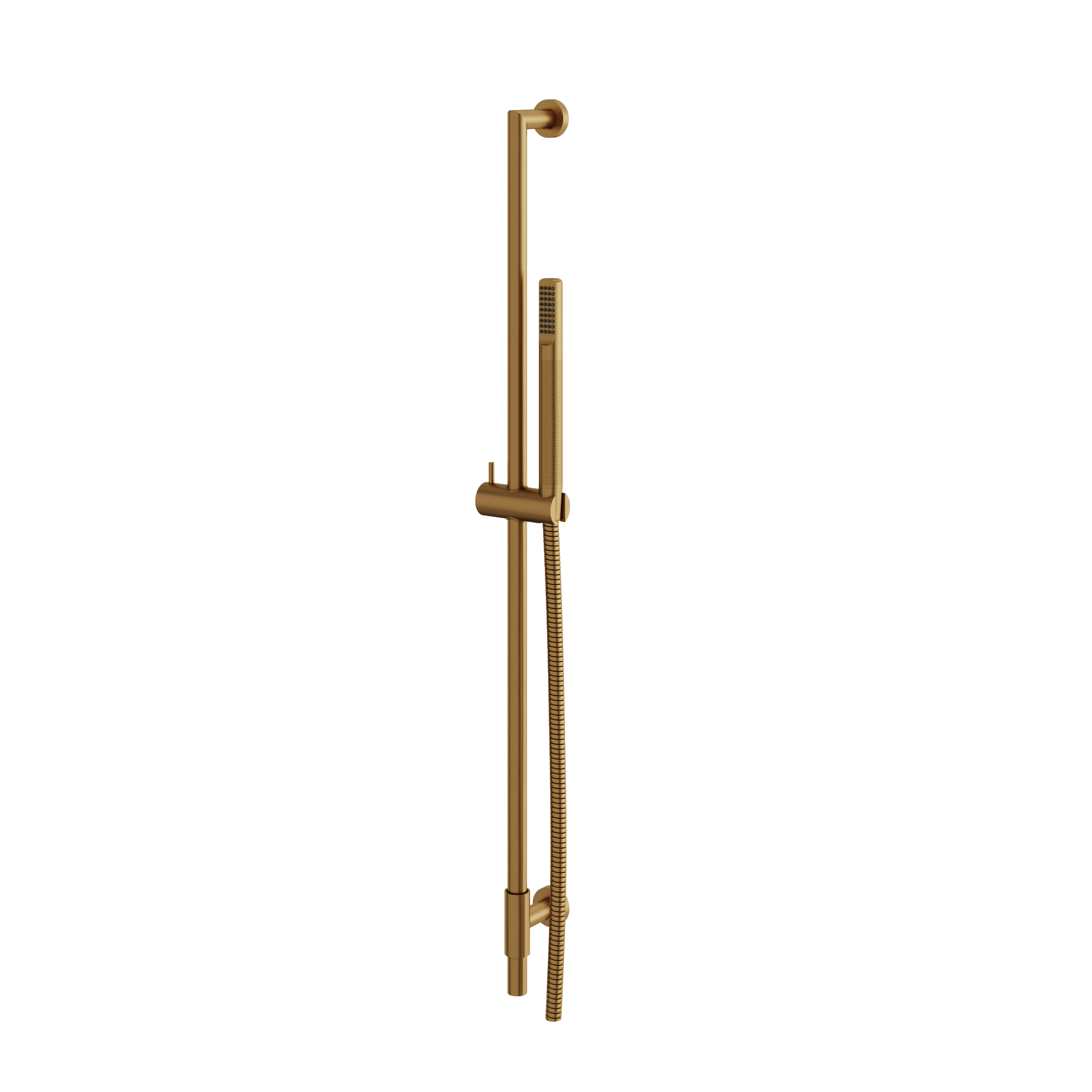 Aquabrass Comp Shower Rail with Tubular Hand Shower by Aquabrass