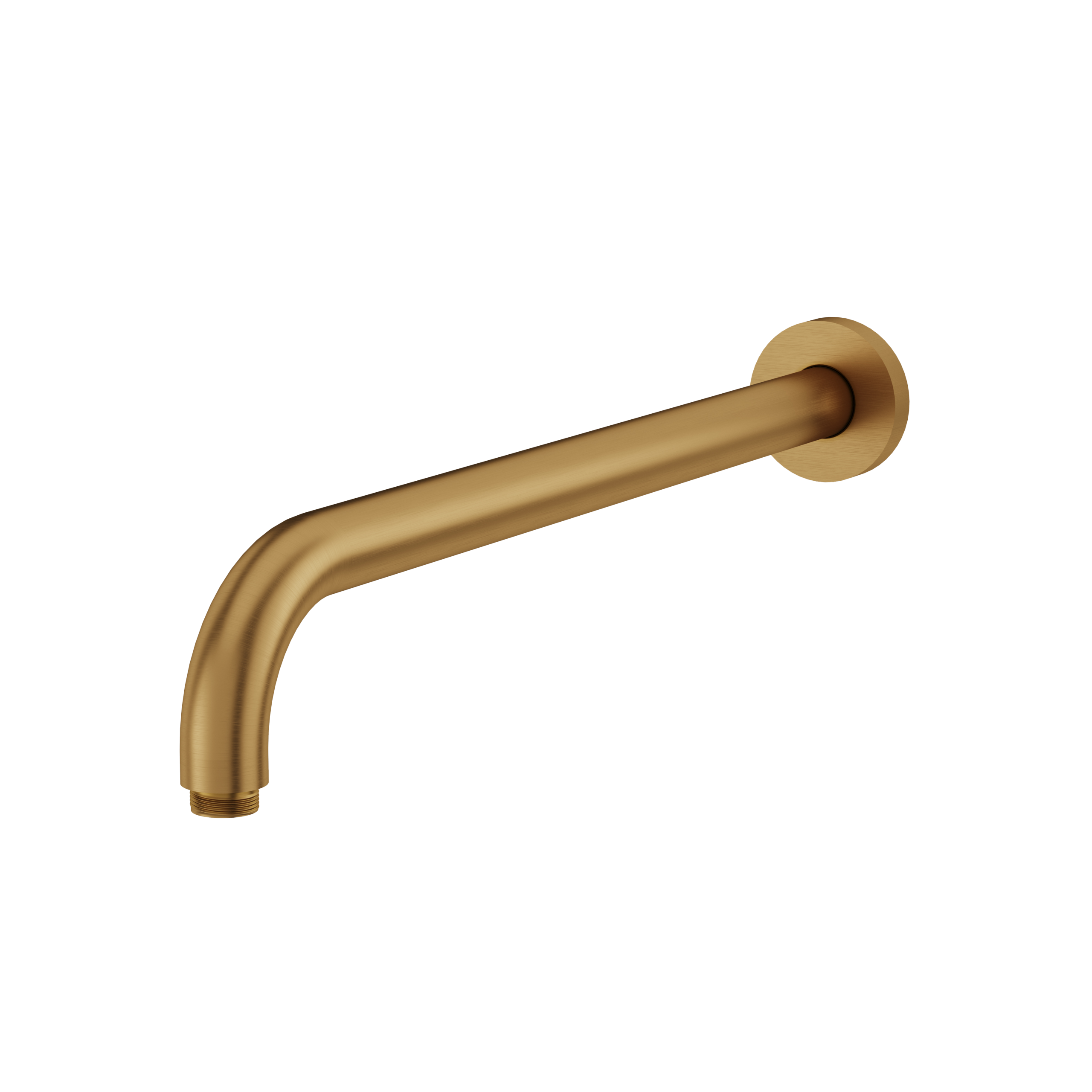 Aquabrass Round 16" Shower Arm with Flange by Aquabrass