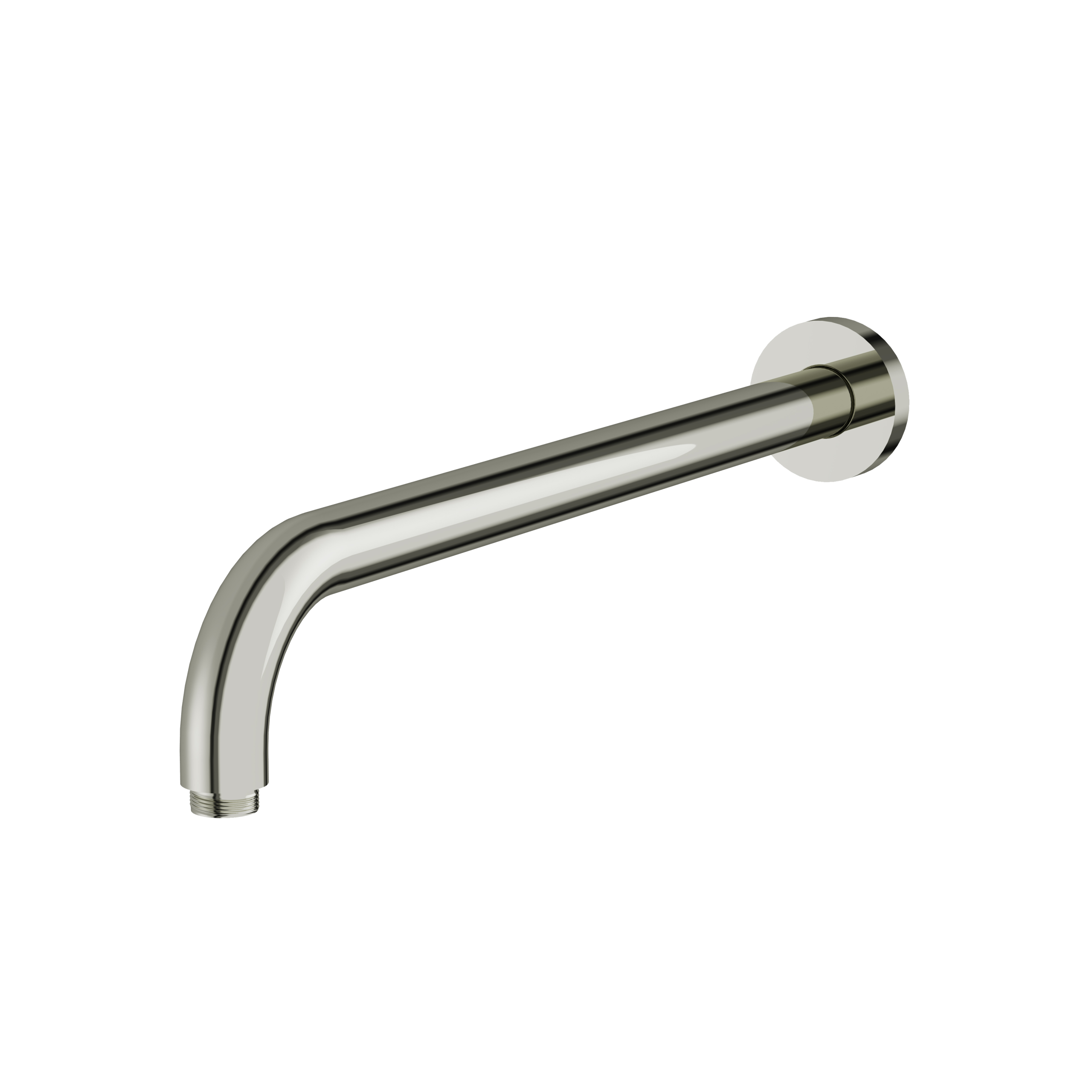 Aquabrass Round 16" Shower Arm with Flange