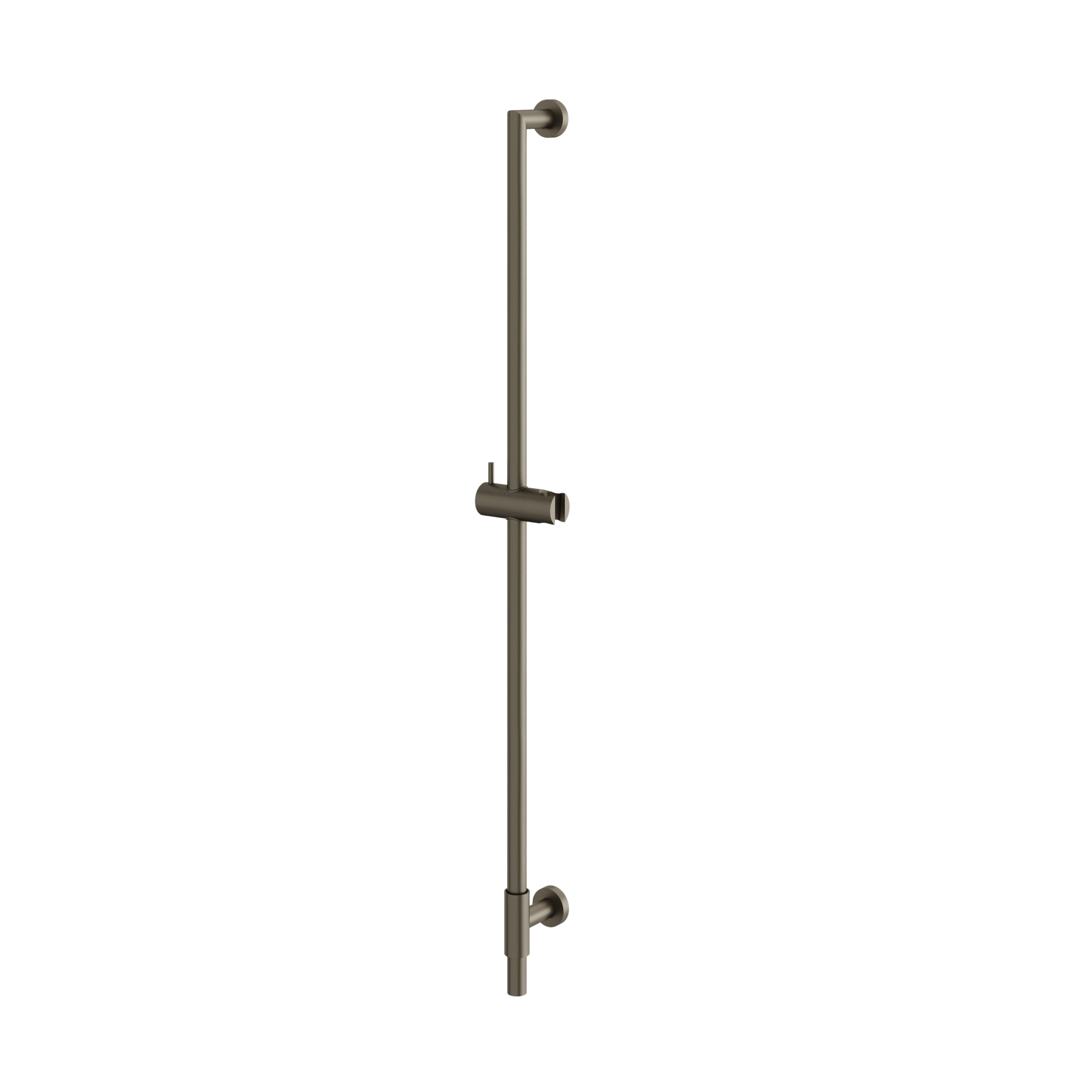 Aquabrass Round Shower Rail with Slider by Aquabrass