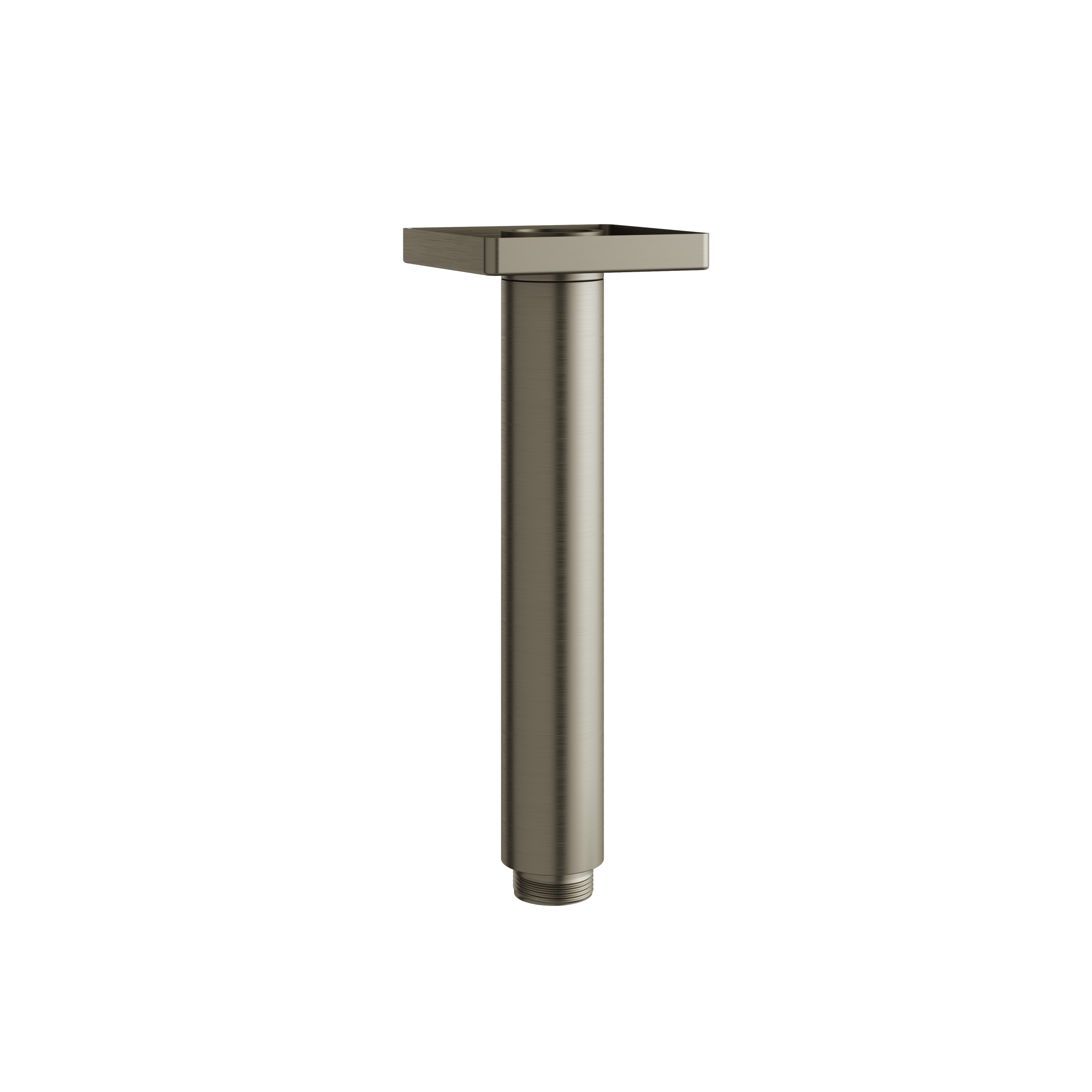 Aquabrass Round 6" Ceiling Arm with Square Flange by Aquabrass