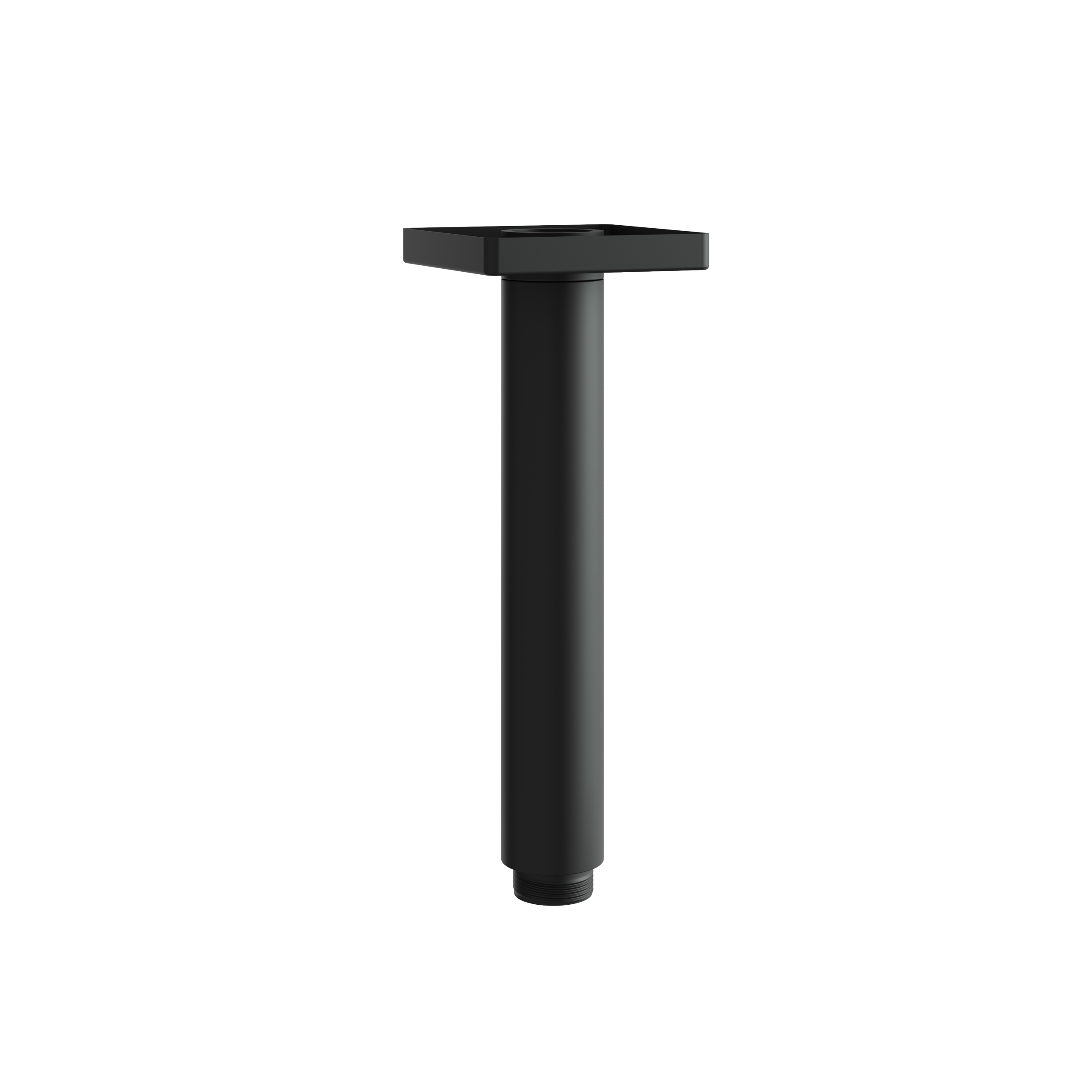 Aquabrass Round 6" Ceiling Arm with Square Flange by Aquabrass