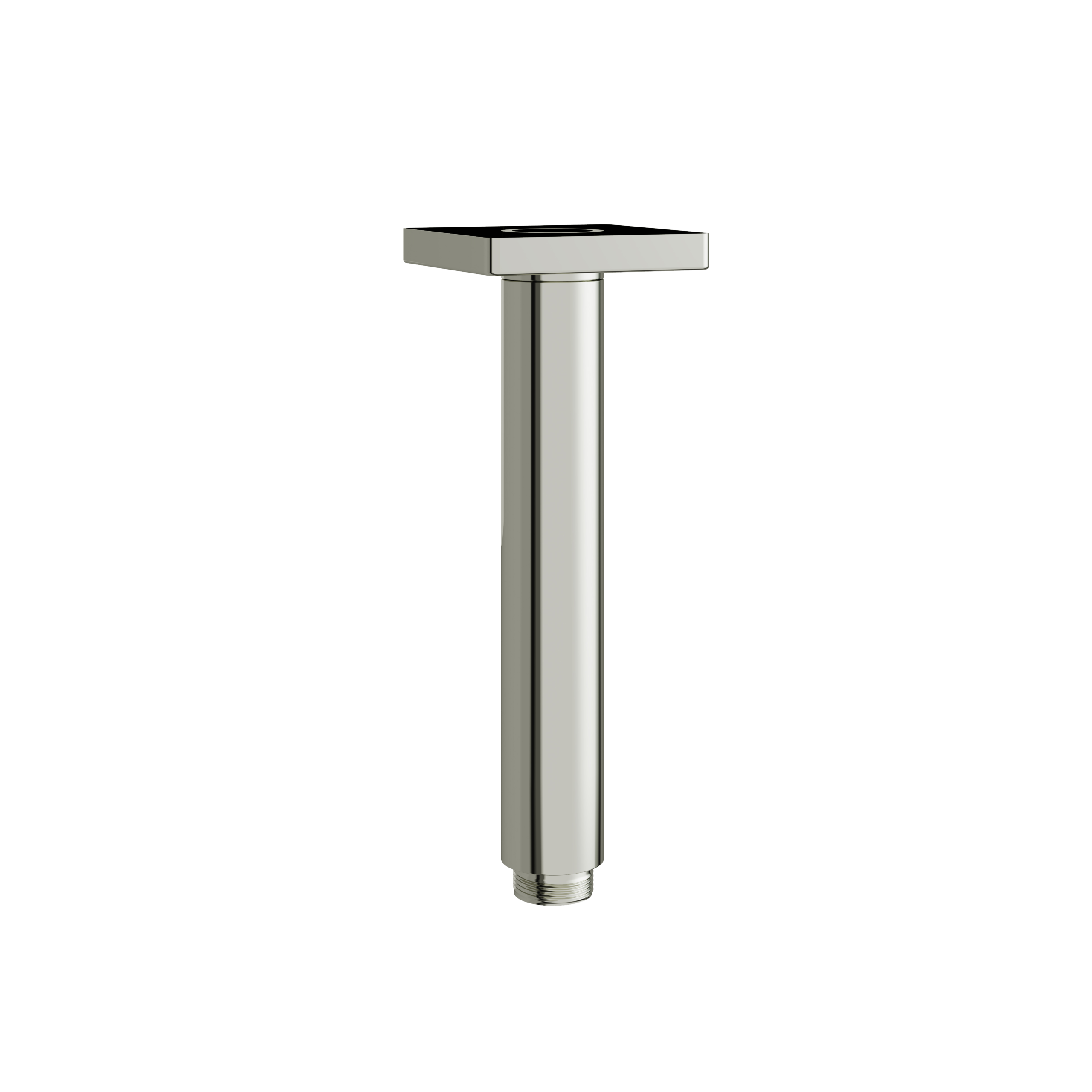 Aquabrass Round 6" Ceiling Arm with Square Flange by Aquabrass
