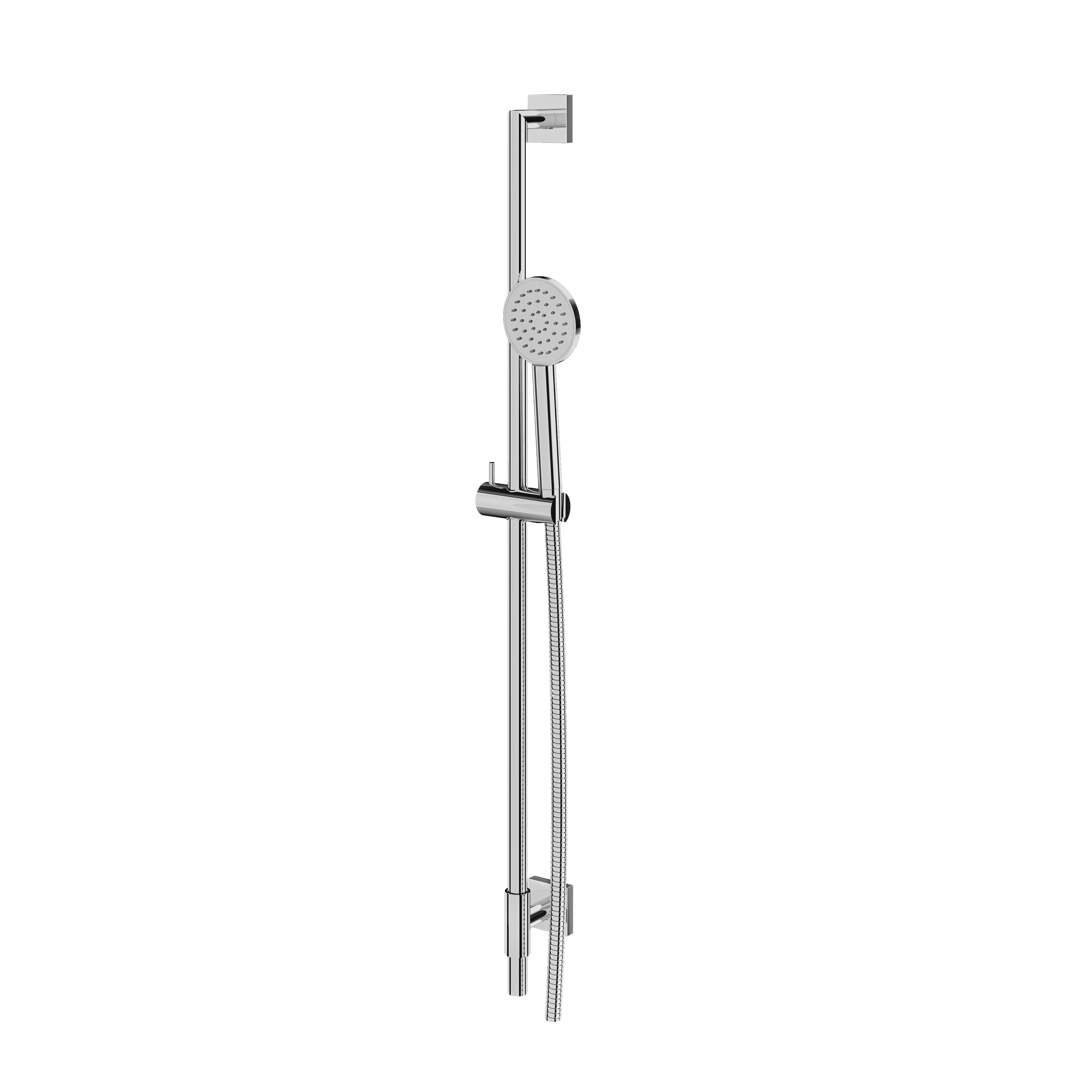 polished chrome shower set