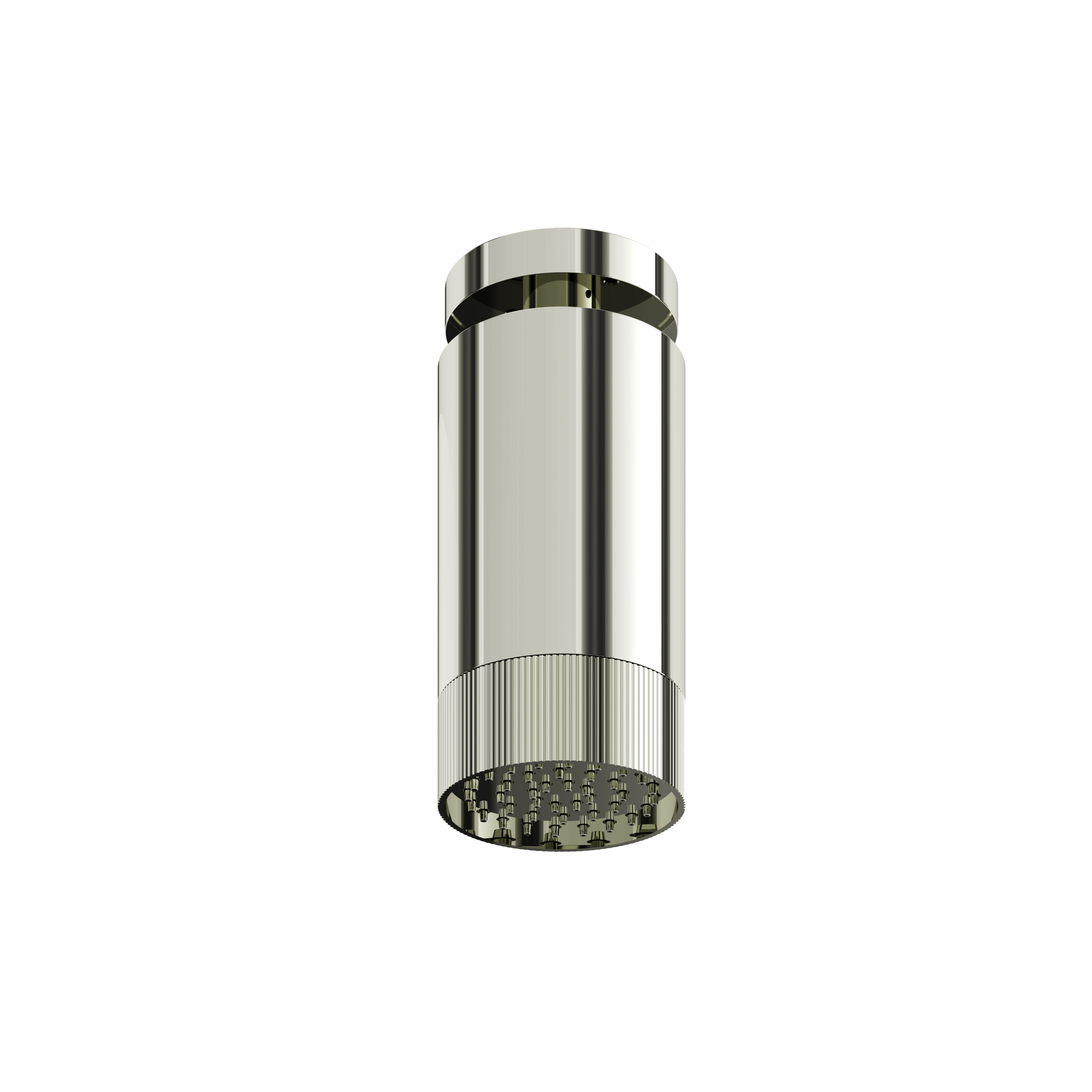 Aquabrass ShowerHead with Ceiling Arm - Textured Ring by Aquabrass