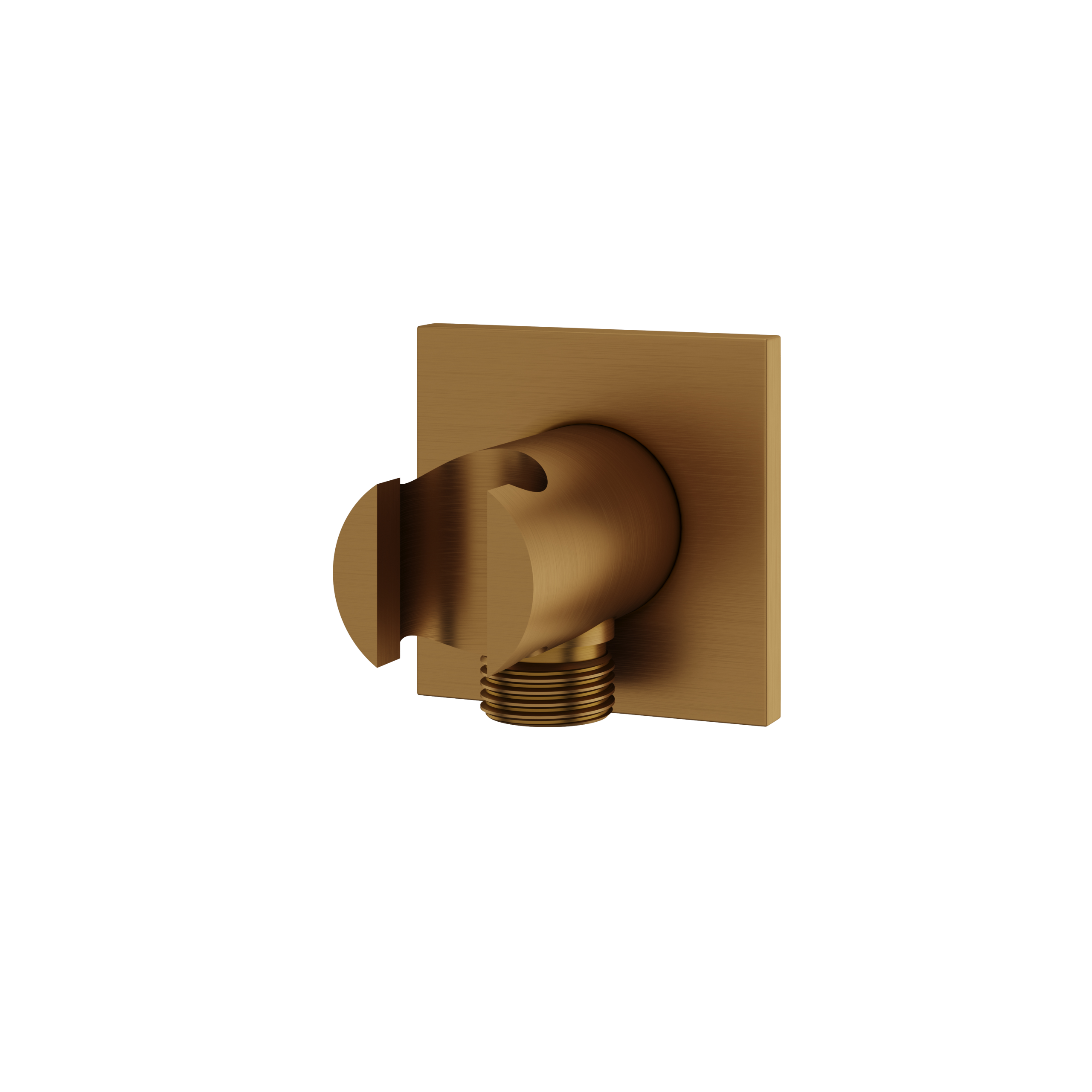 Aquabrass Round Waterway with Square Flange and Hook by Aquabrass