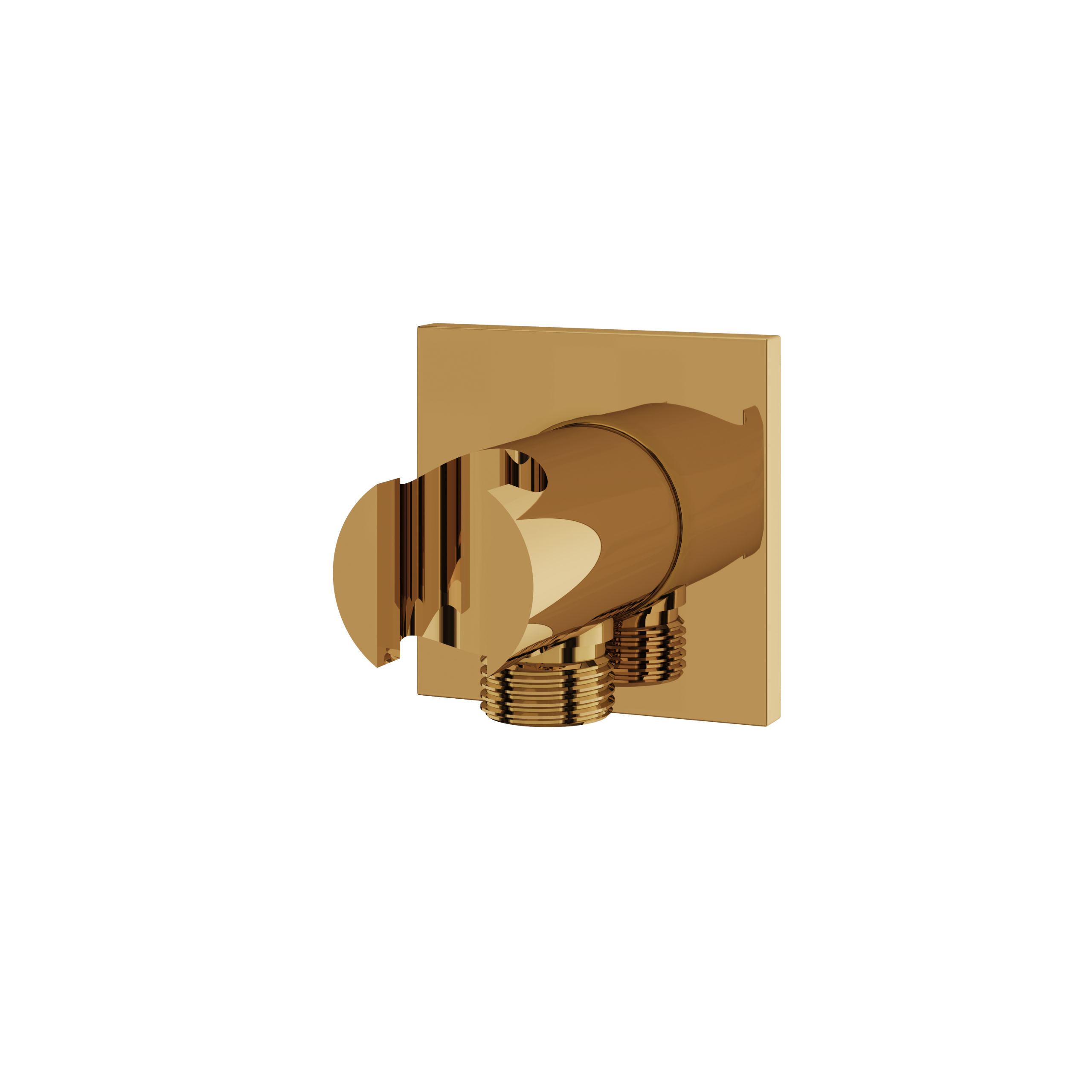 Aquabrass Round Waterway with Square Flange and Hook by Aquabrass