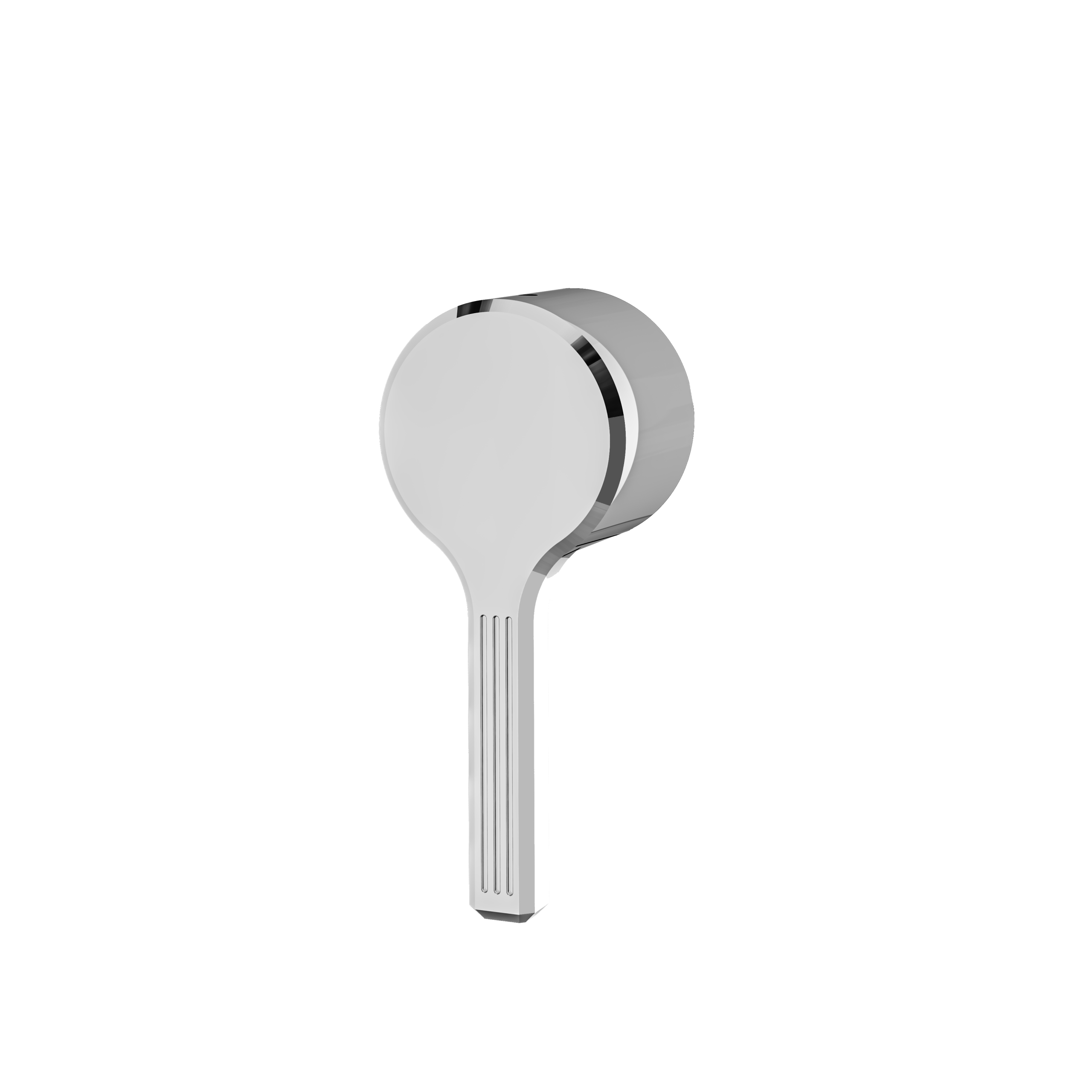 polished chrome trim