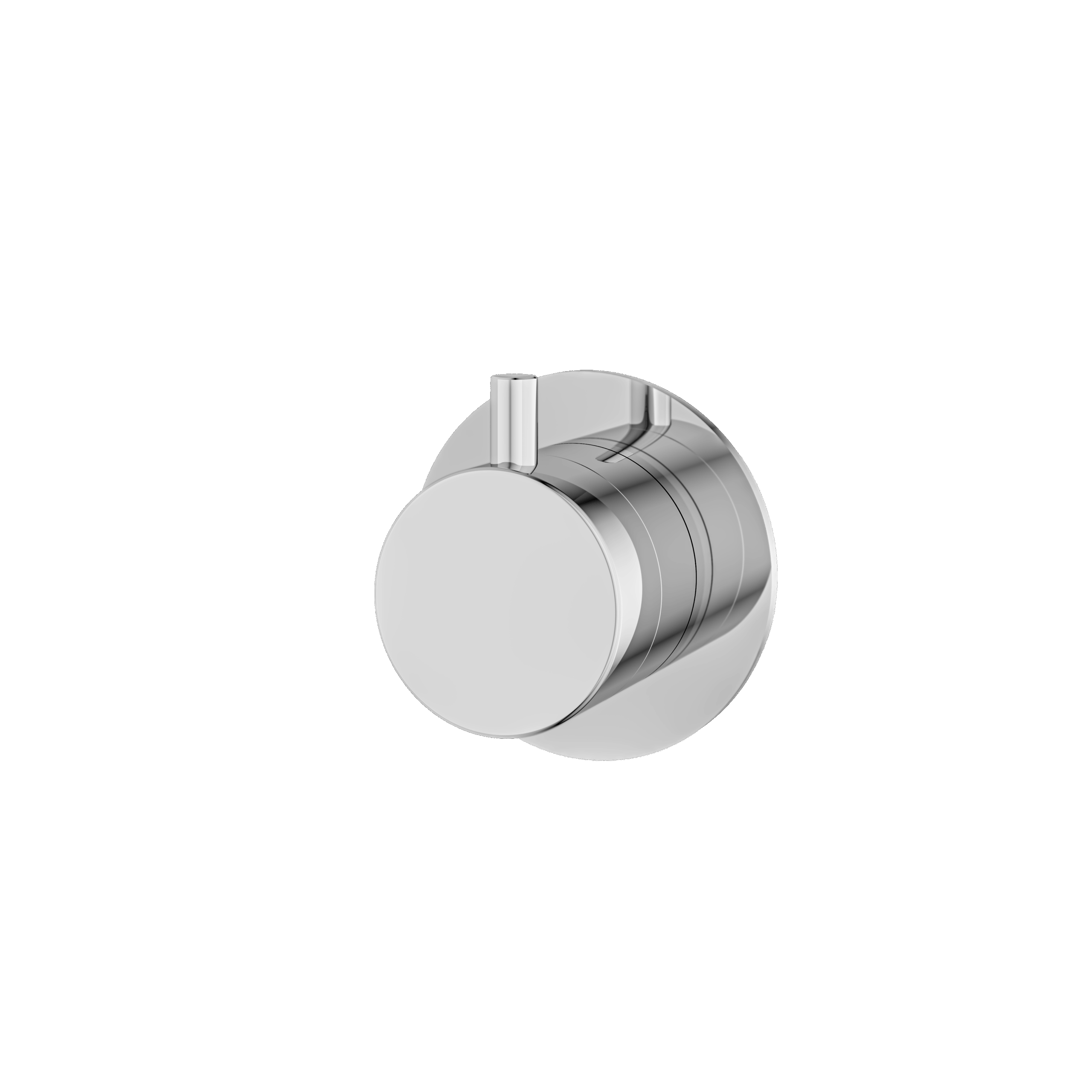 polished chrome trim