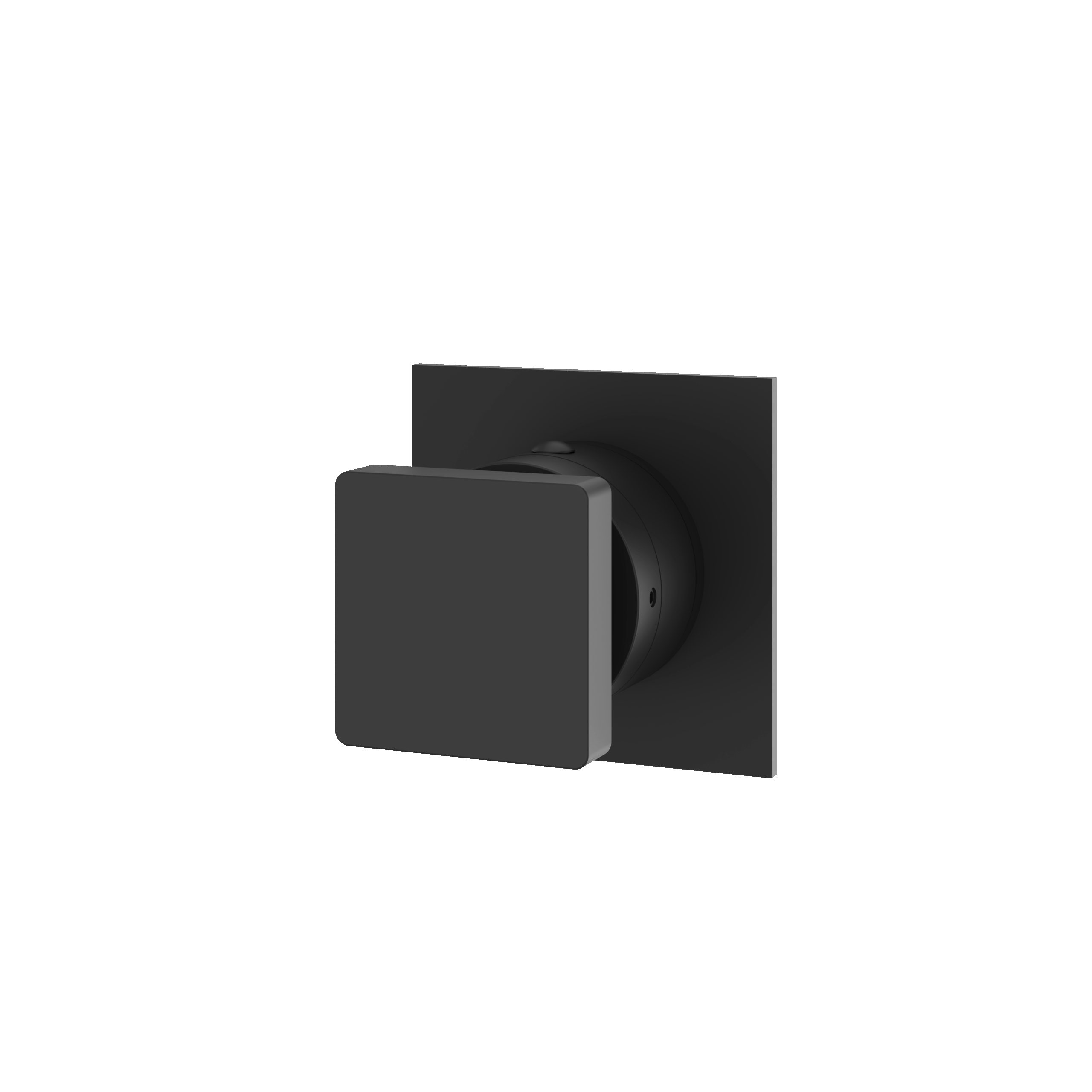 Aquabrass Square Trim Set - 2 Way Shared Non Shared for 61934 Diverter by Aquabrass