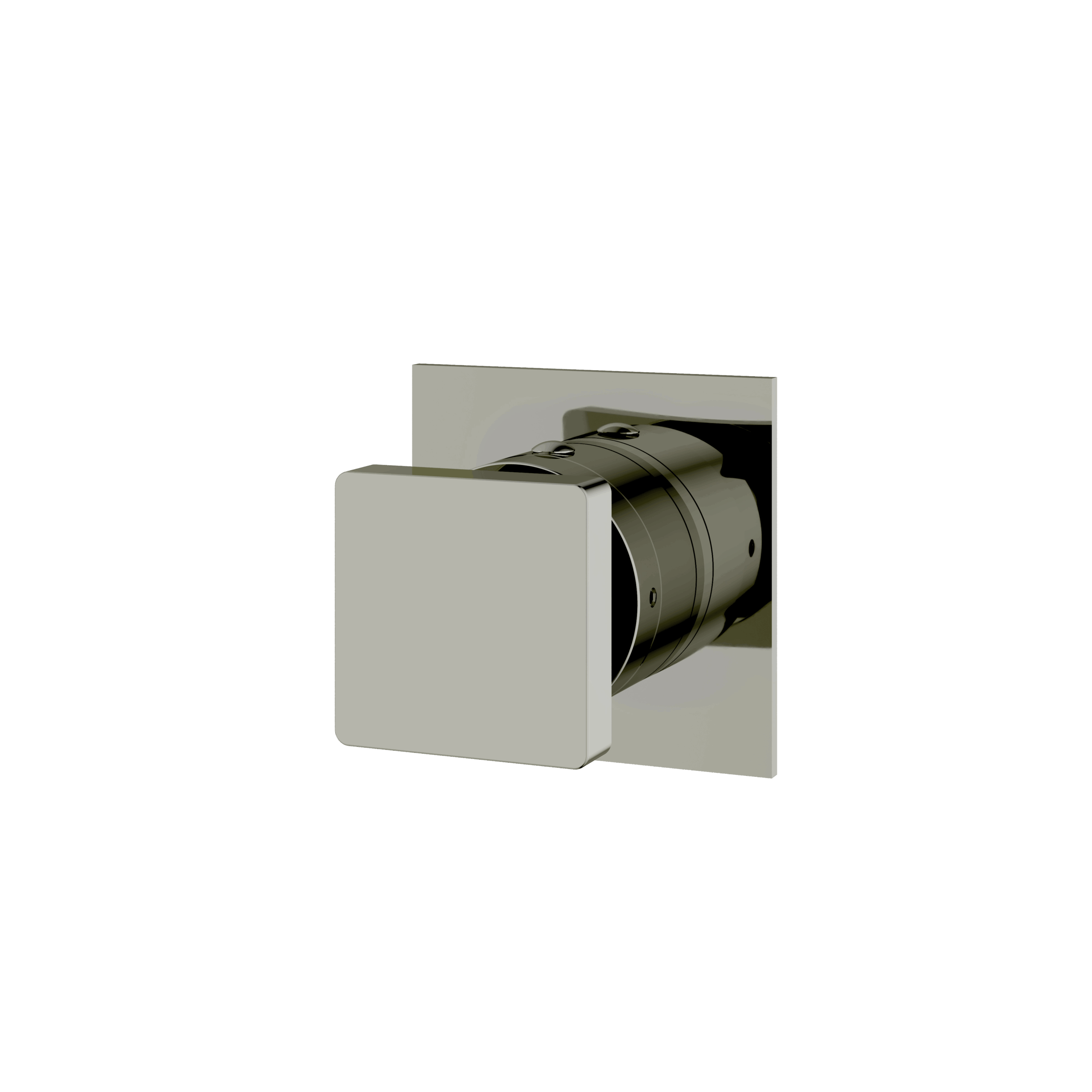Aquabrass Square Trim Set - 2 Way Shared for 61934 Diverter by Aquabrass