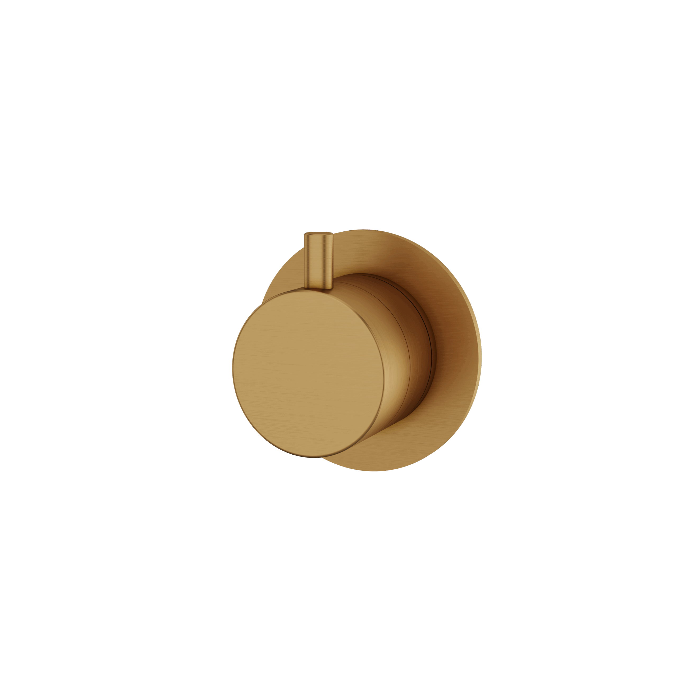 Aquabrass Round Trimset - 3 Way Shared for 61934 Diverter