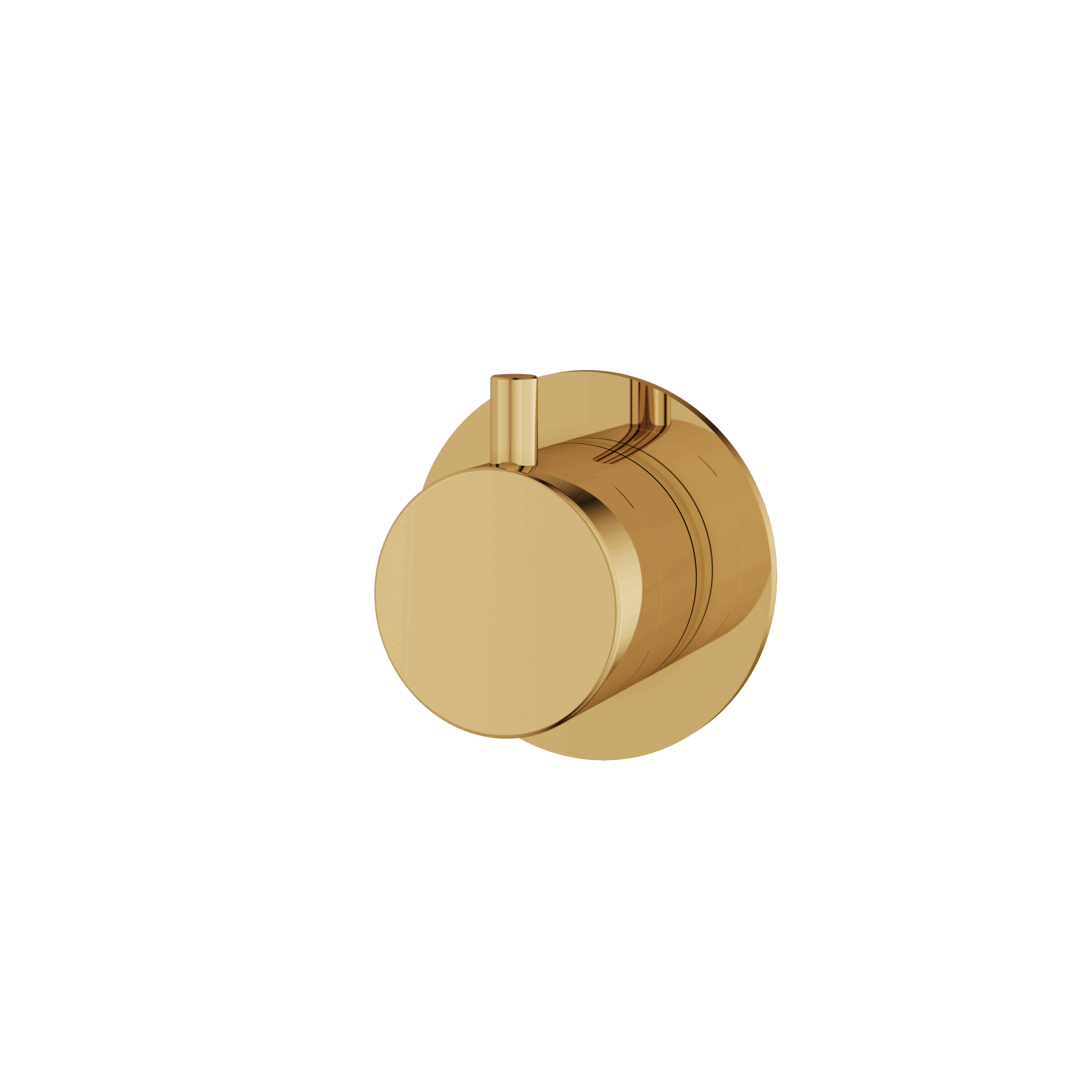 Aquabrass Round Trimset - 3 Way Shared for 61934 Diverter by Aquabrass