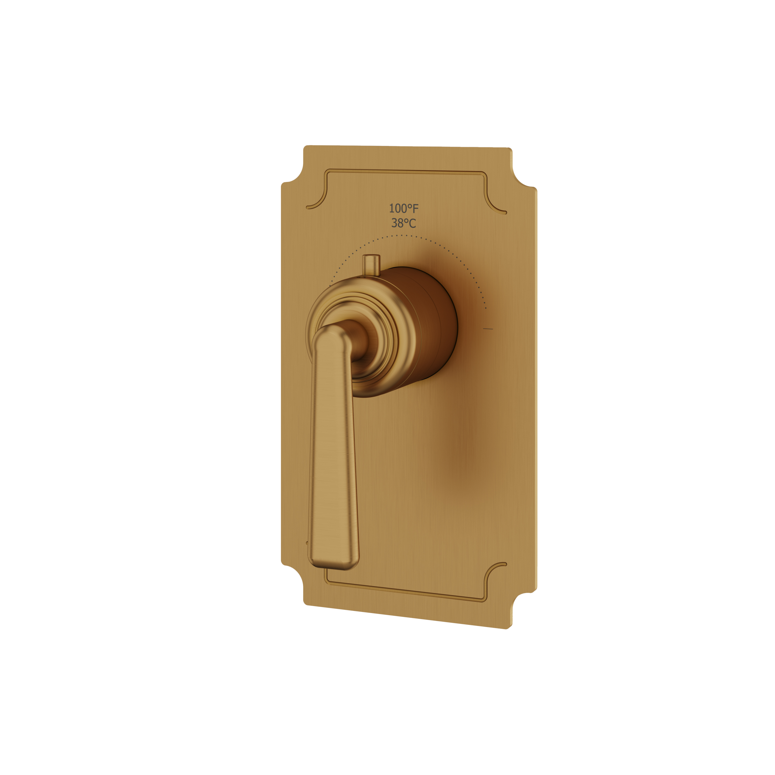 Aquabrass Forum Trim Set for T12000 Valve by Aquabrass