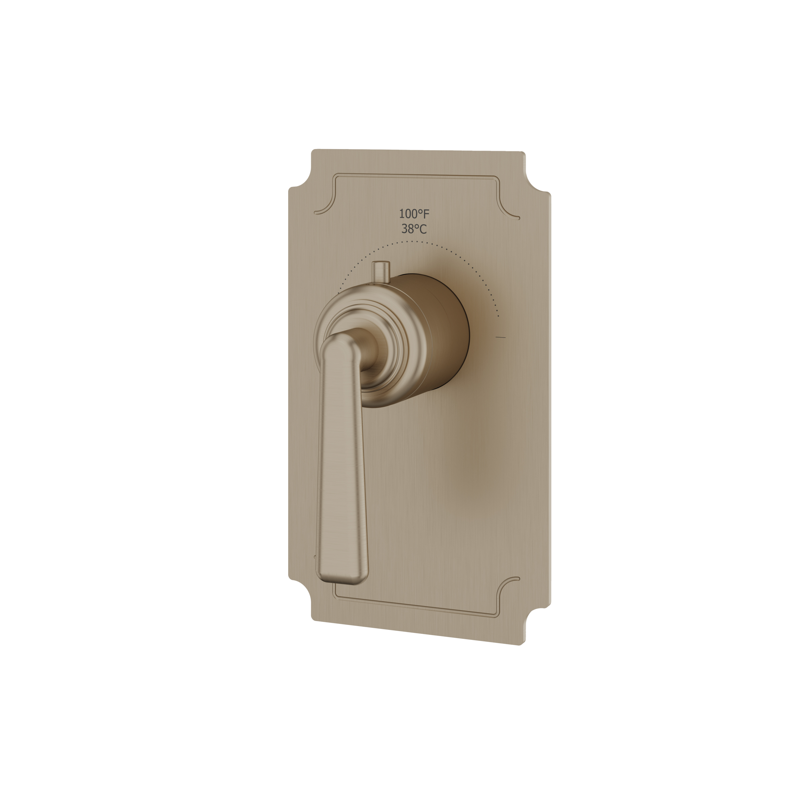 Aquabrass Forum Trim Set for T12000 Valve by Aquabrass