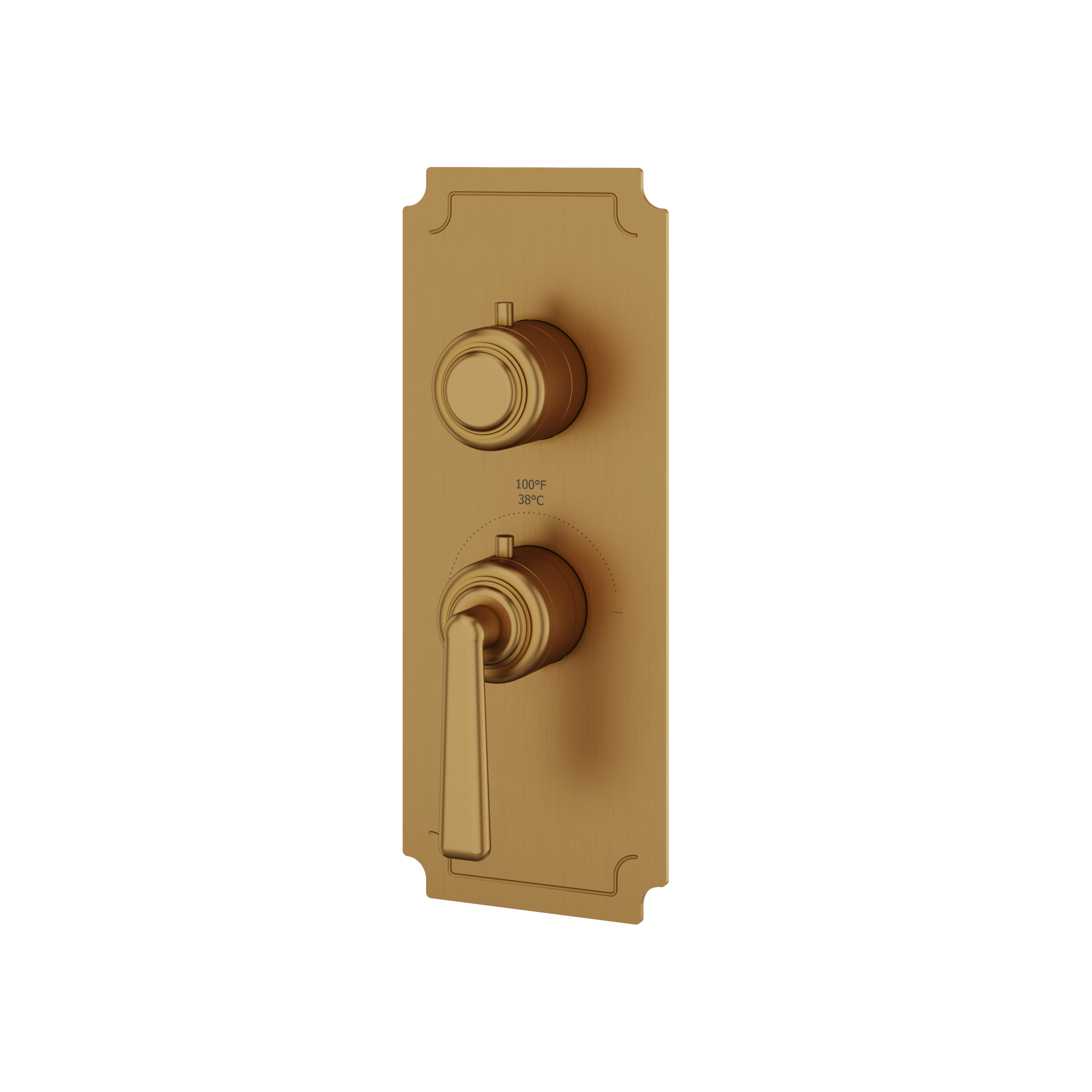 Aquabrass Forum Trim Set for T12001 Valve by Aquabrass