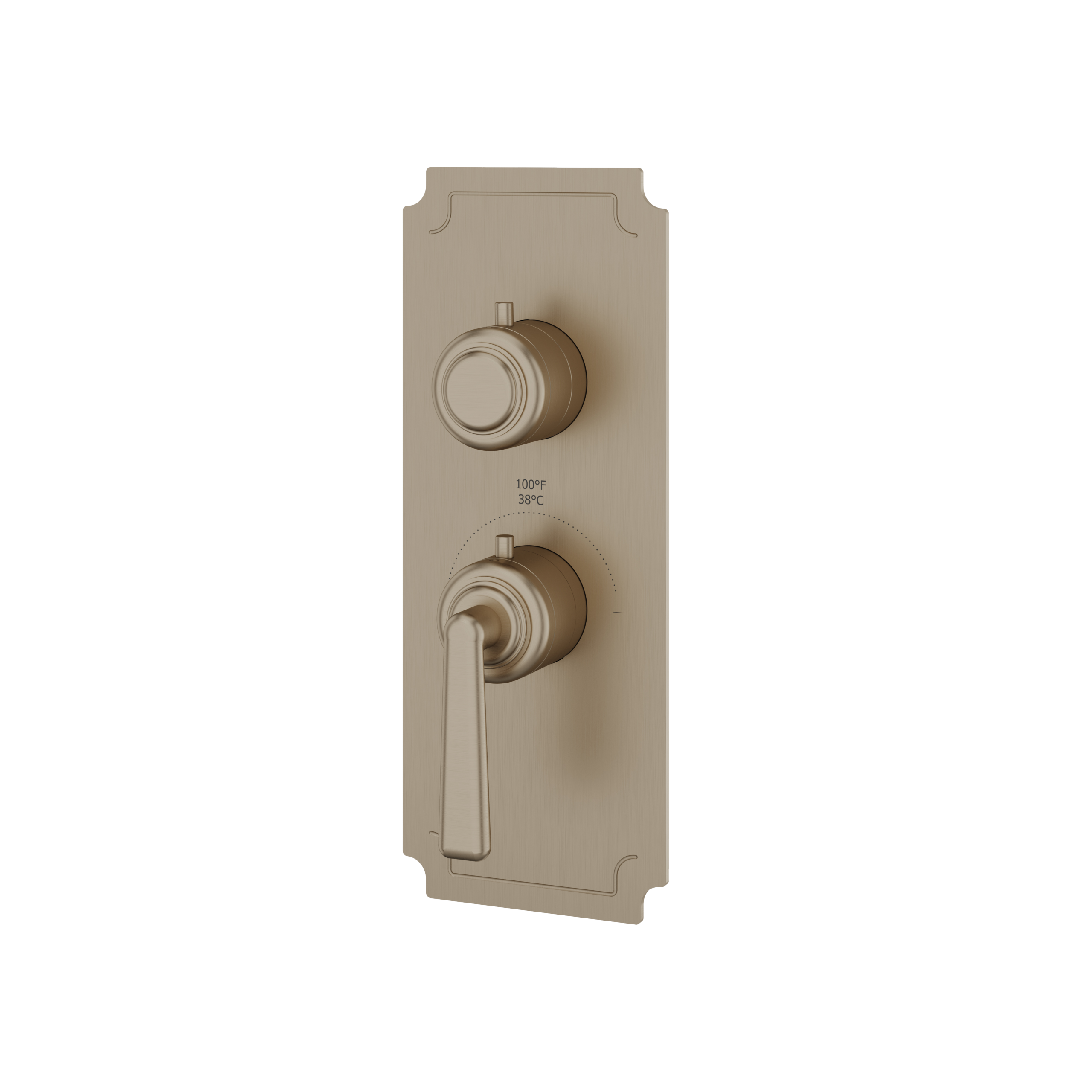 Aquabrass Forum Trim Set for T12001 Valve by Aquabrass