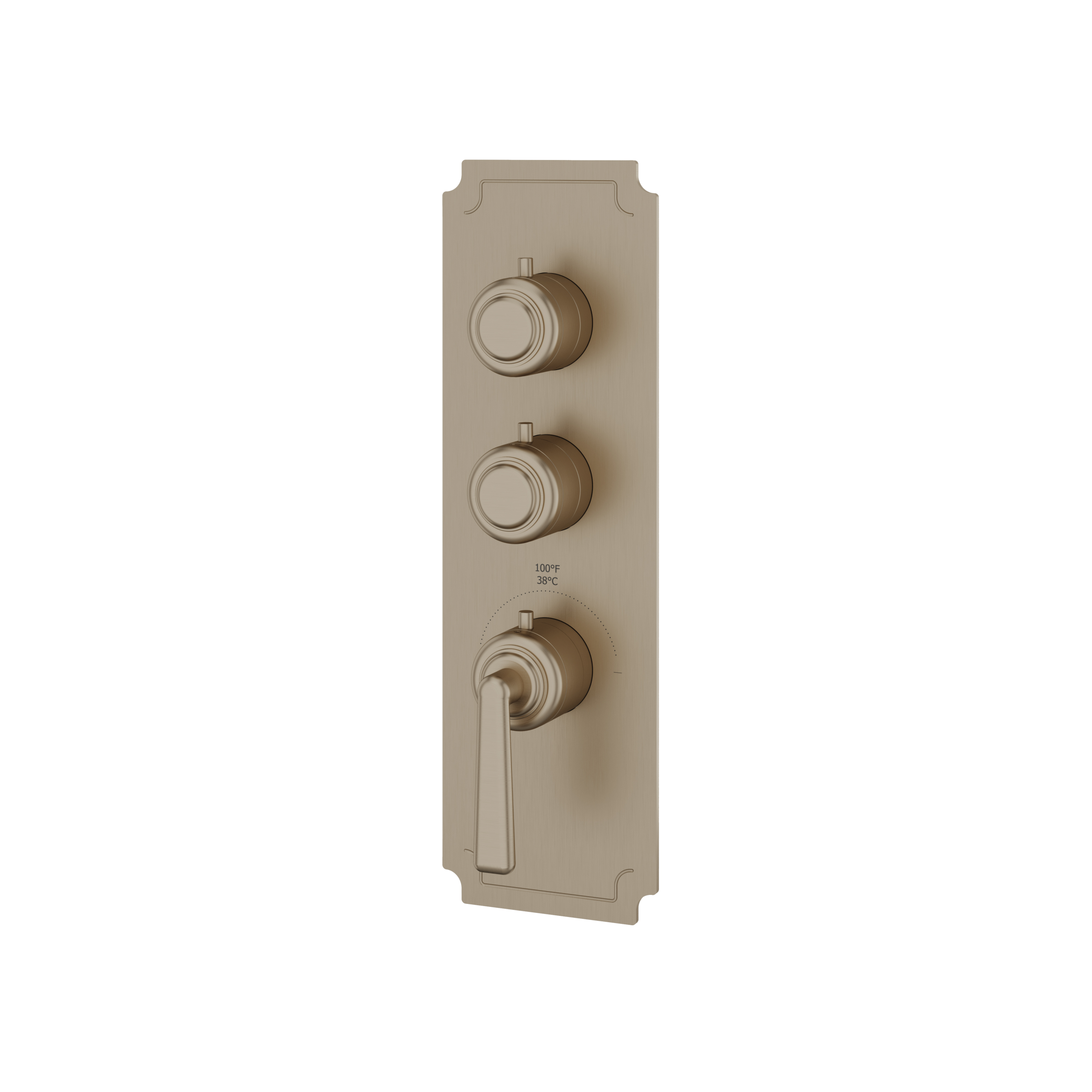 Aquabrass Forum Trim Set for T12002 Valve by Aquabrass