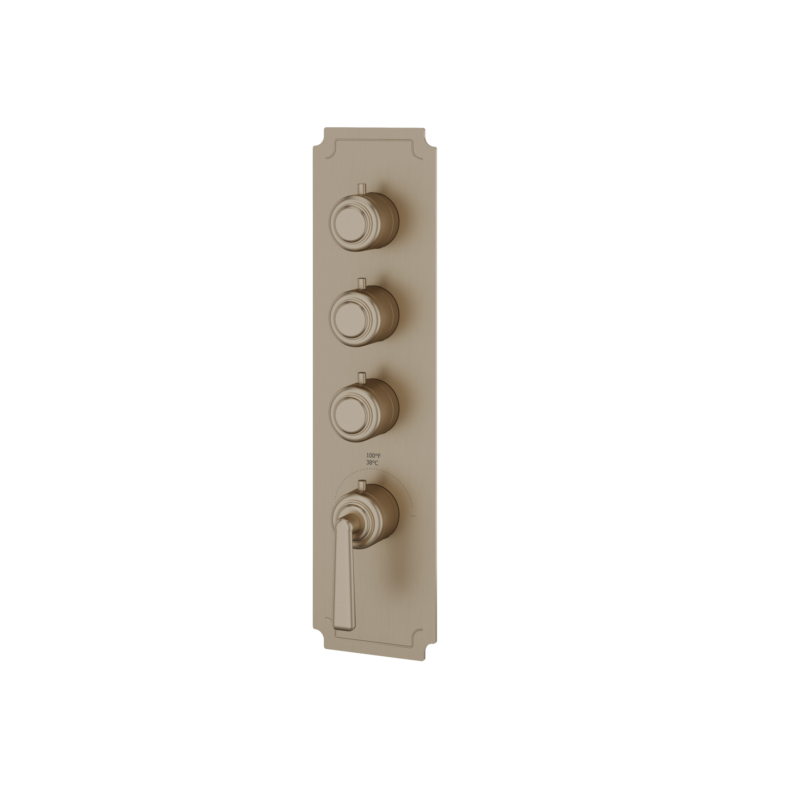 Aquabrass Forum Trim Set for T12003 Valve by Aquabrass