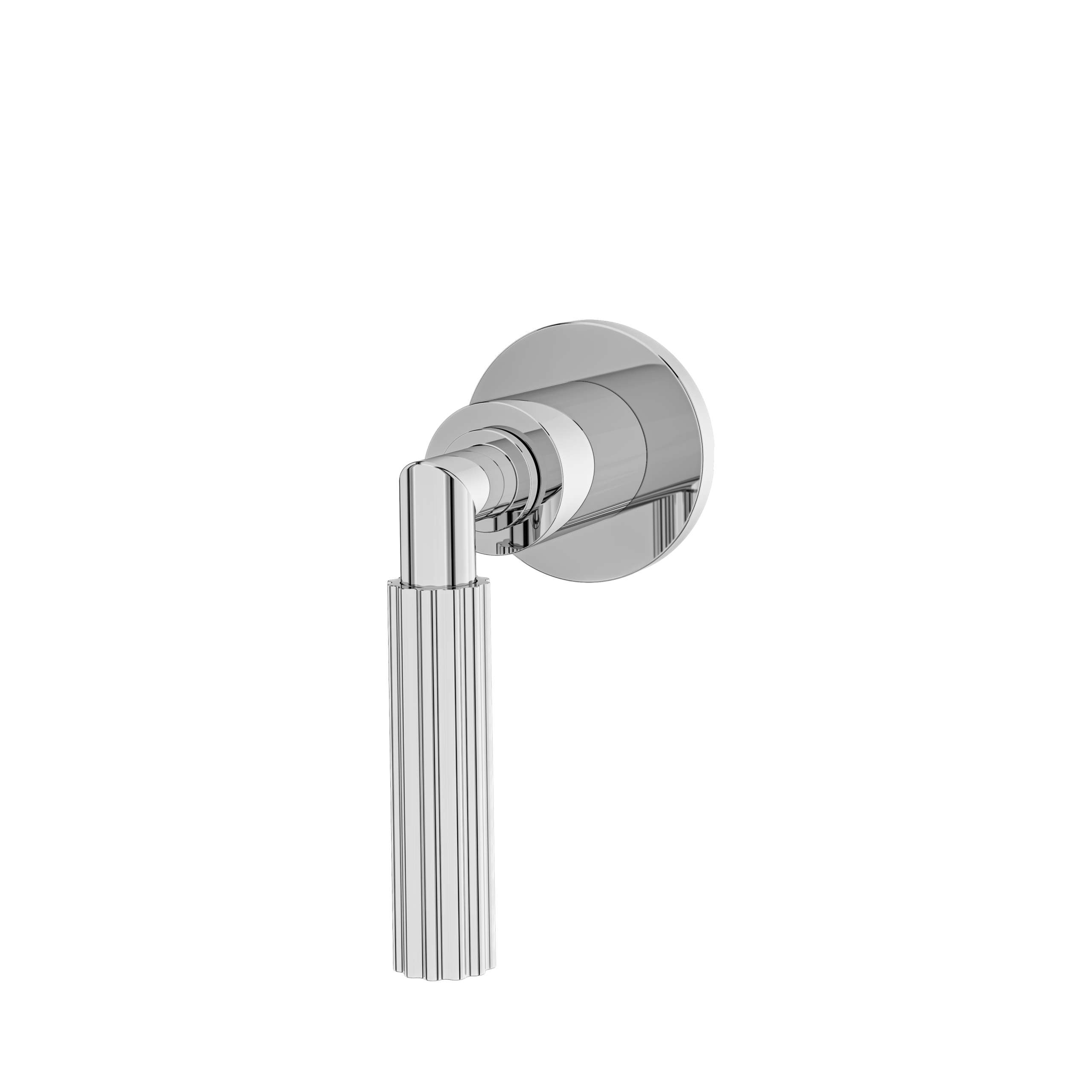 polished chrome trim