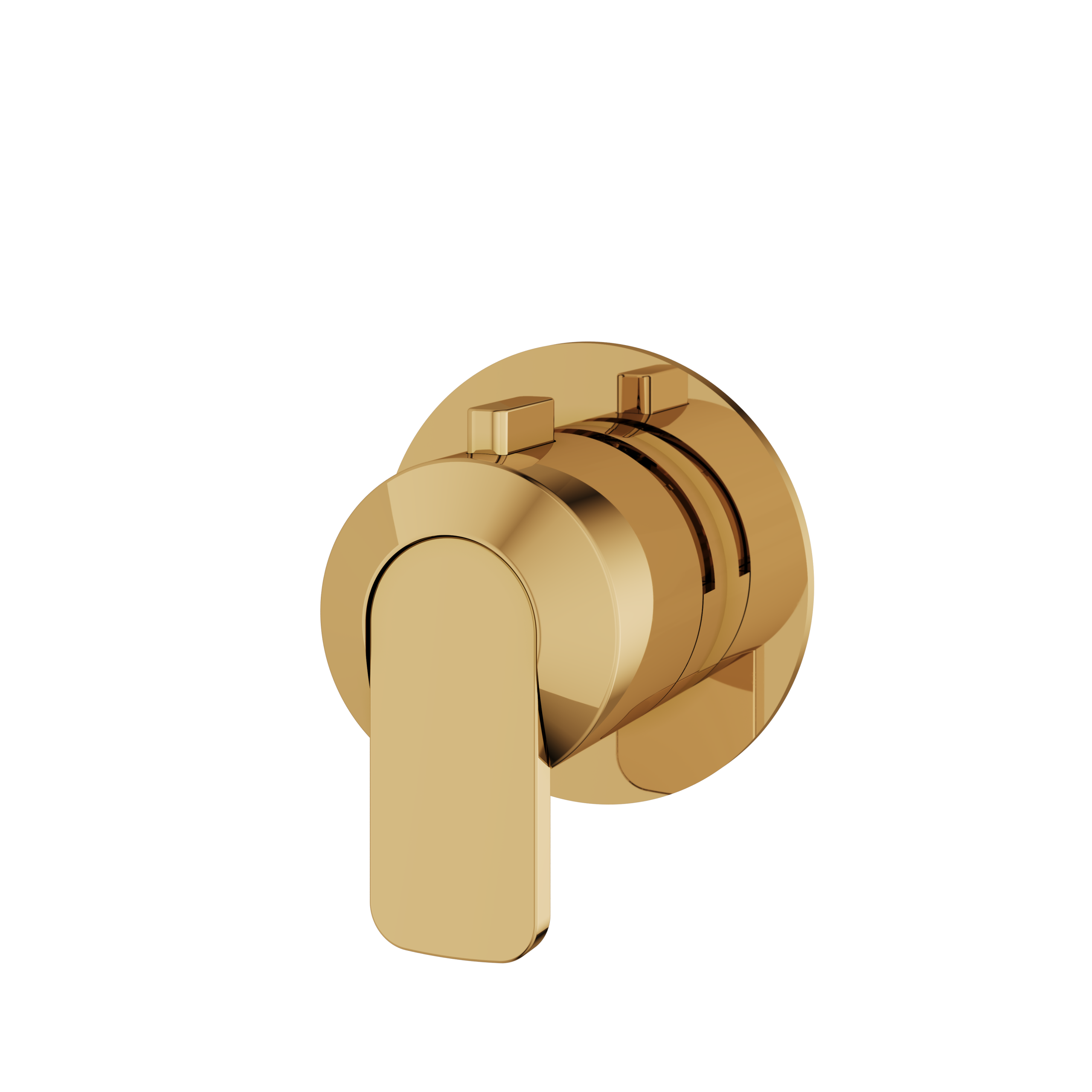 Aquabrass C67 Trim Set - 2 Way Non Shared for 61934 Valve by Aquabrass