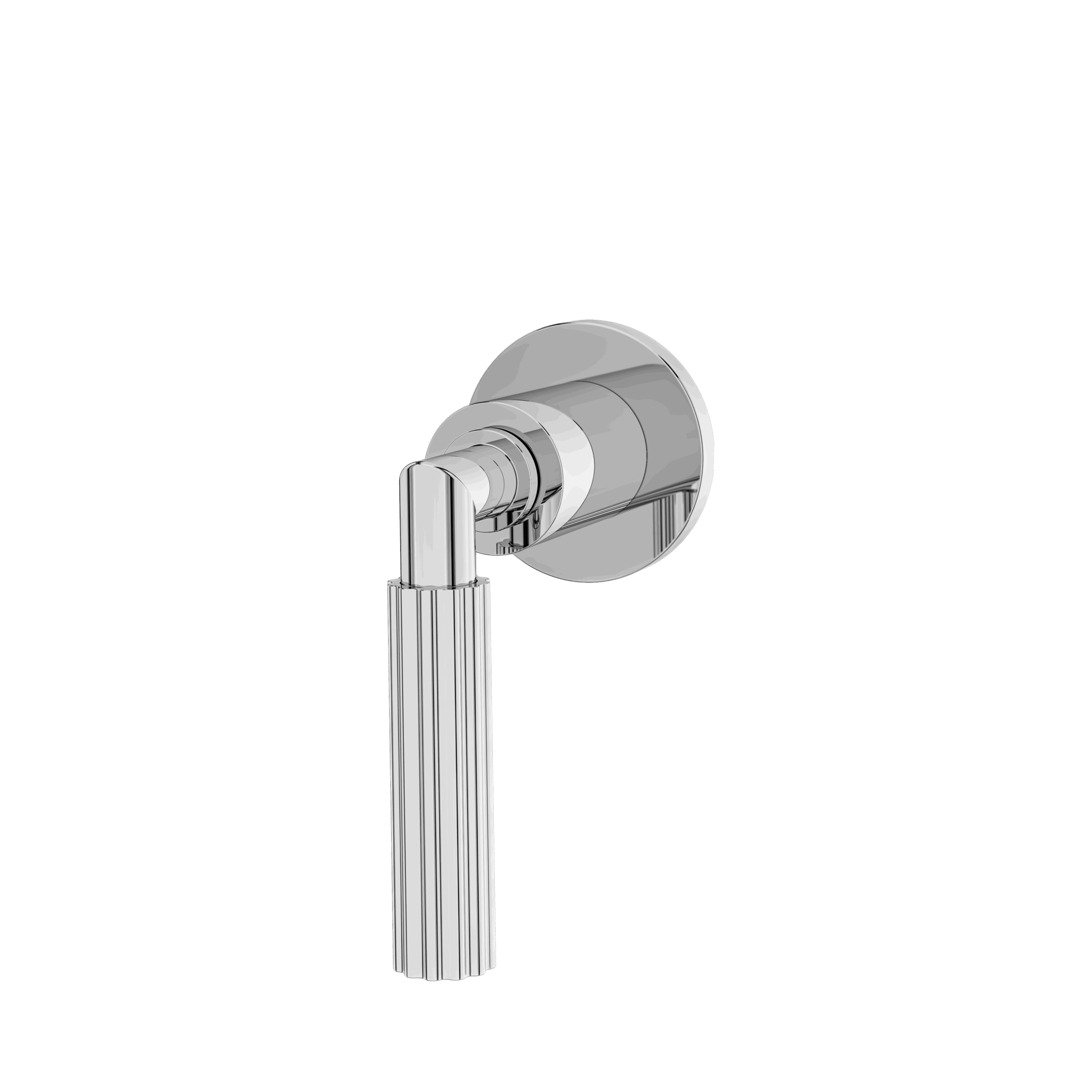 polished chrome trim