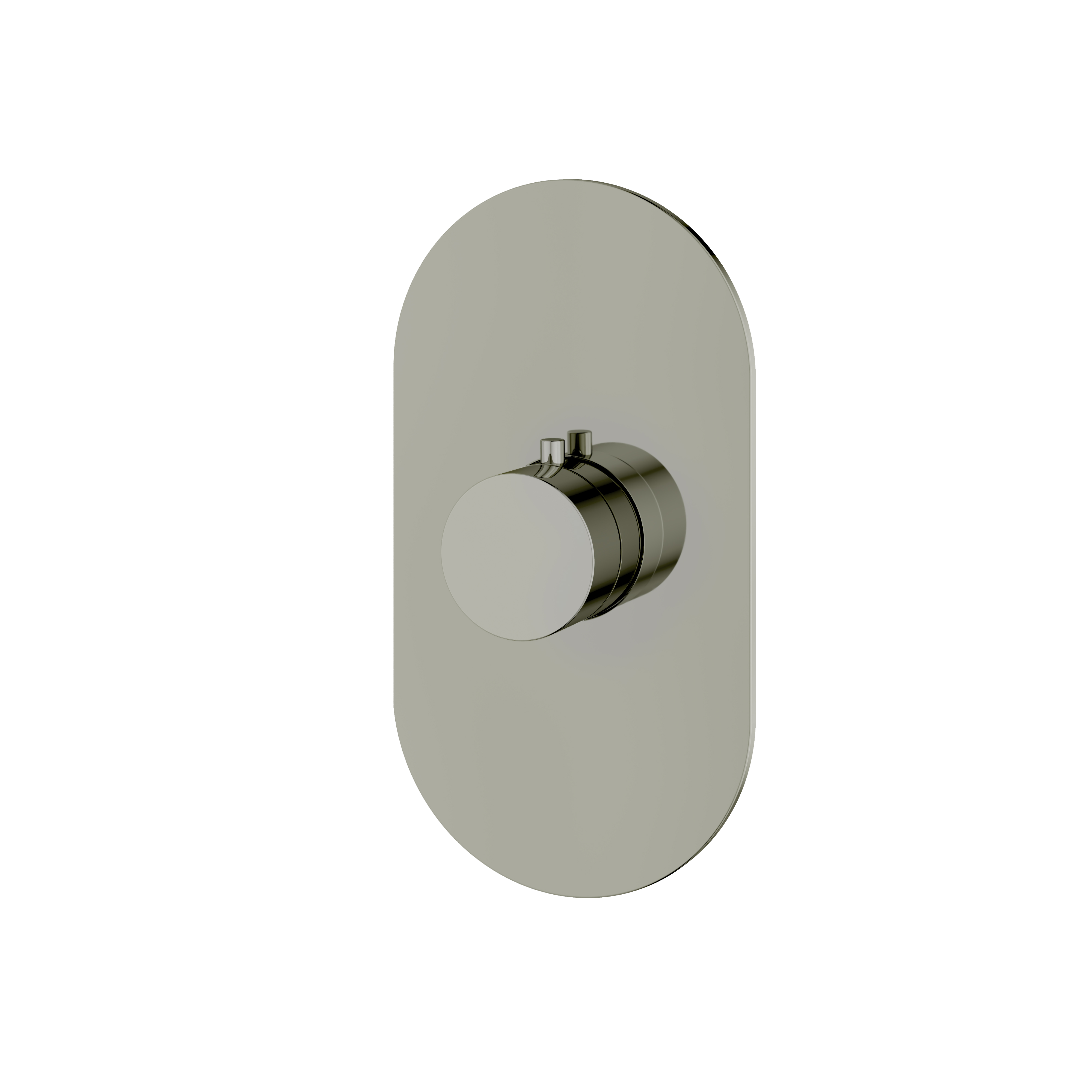 Aquabrass Round Trim Set - T12000 Valve by Aquabrass