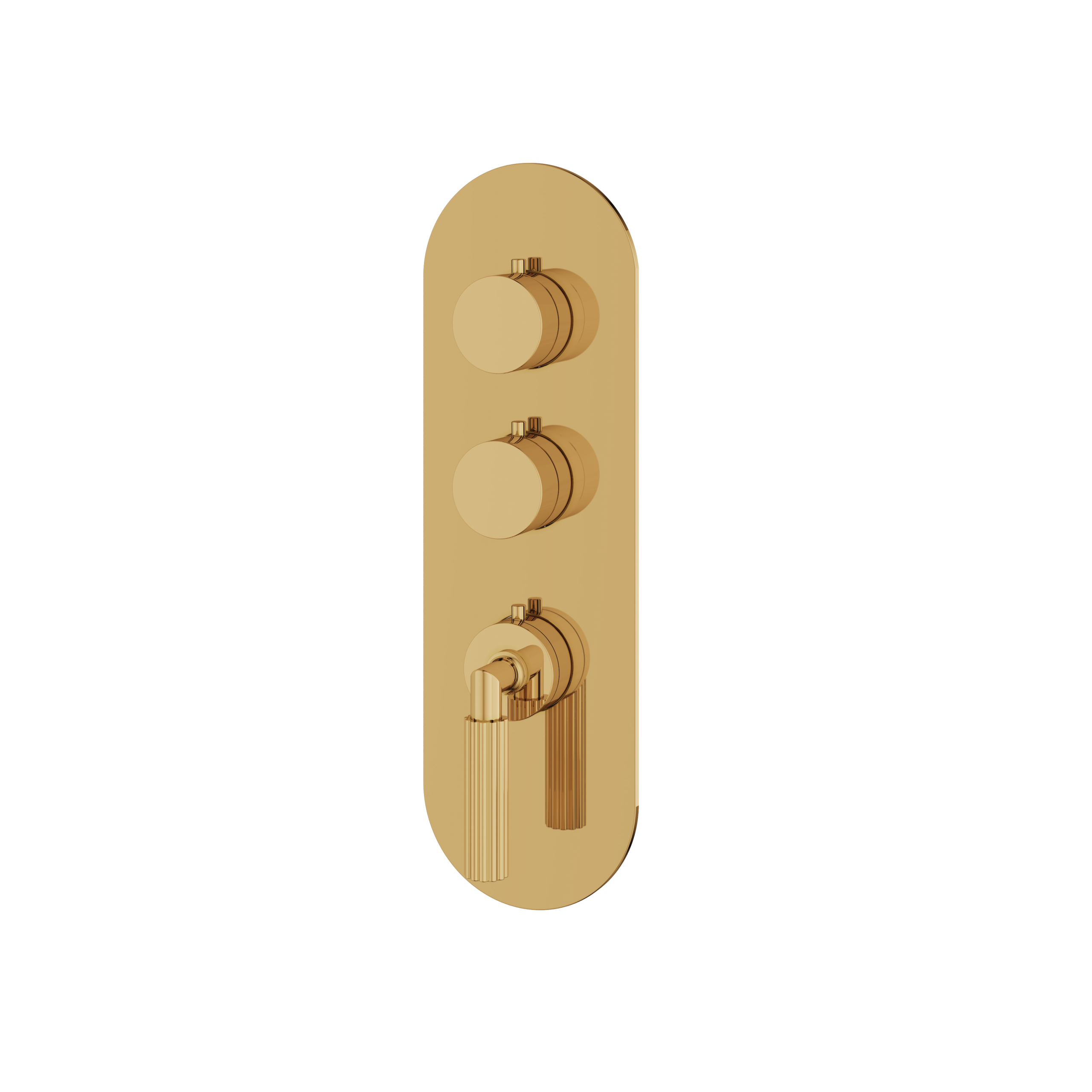 Aquabrass Monte-Carlo Trim Set for T12002 Valve by Aquabrass